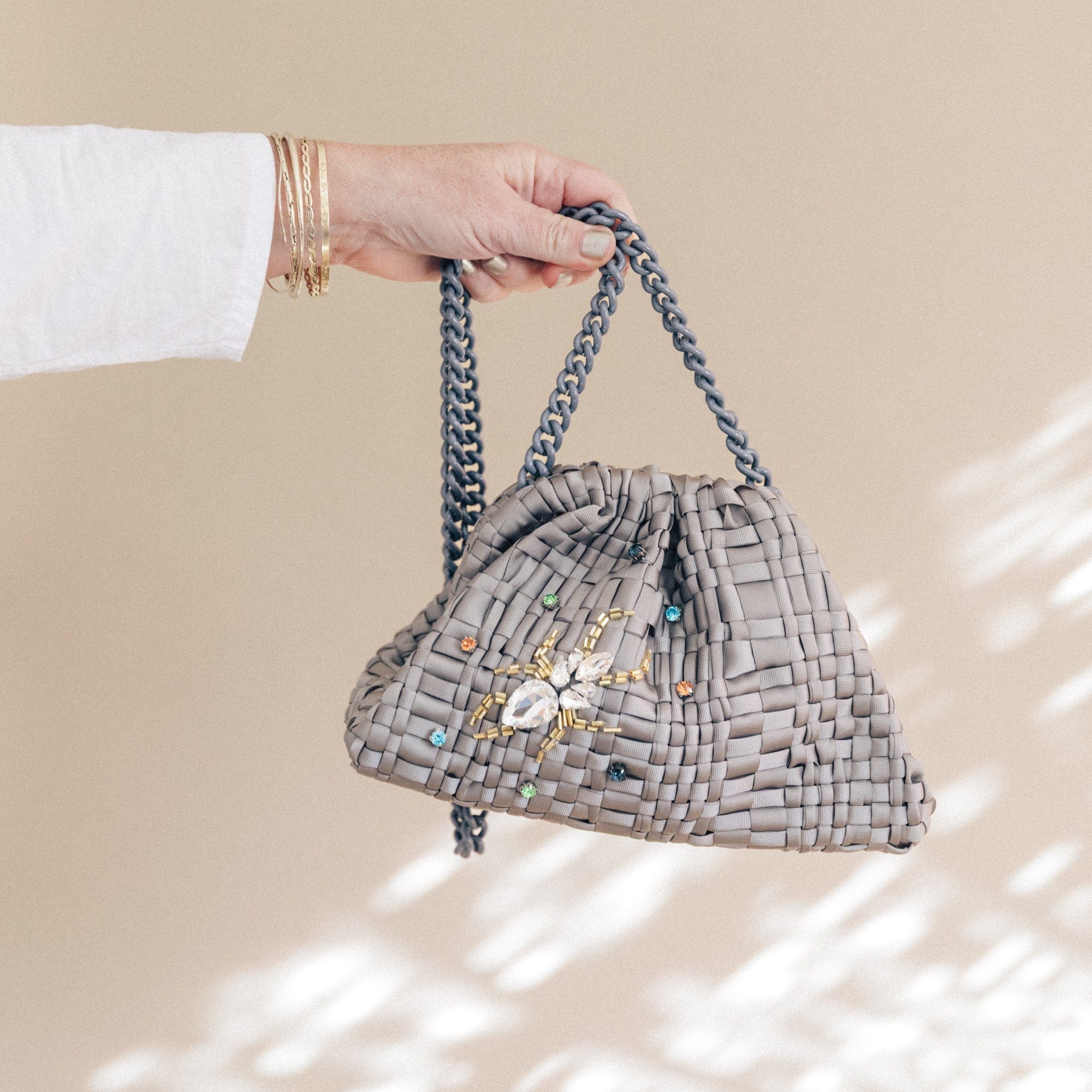 Maria La Rosa Bags Elephante Scarabea Mini Game Clutch