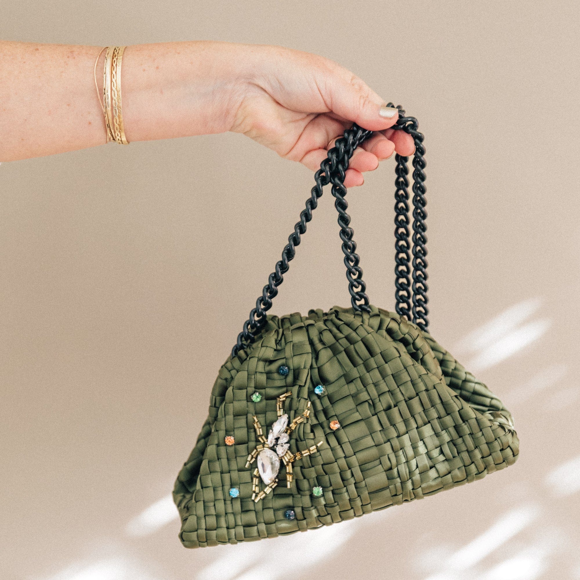 Maria La Rosa Bags Scarabea Mini Game Clutch