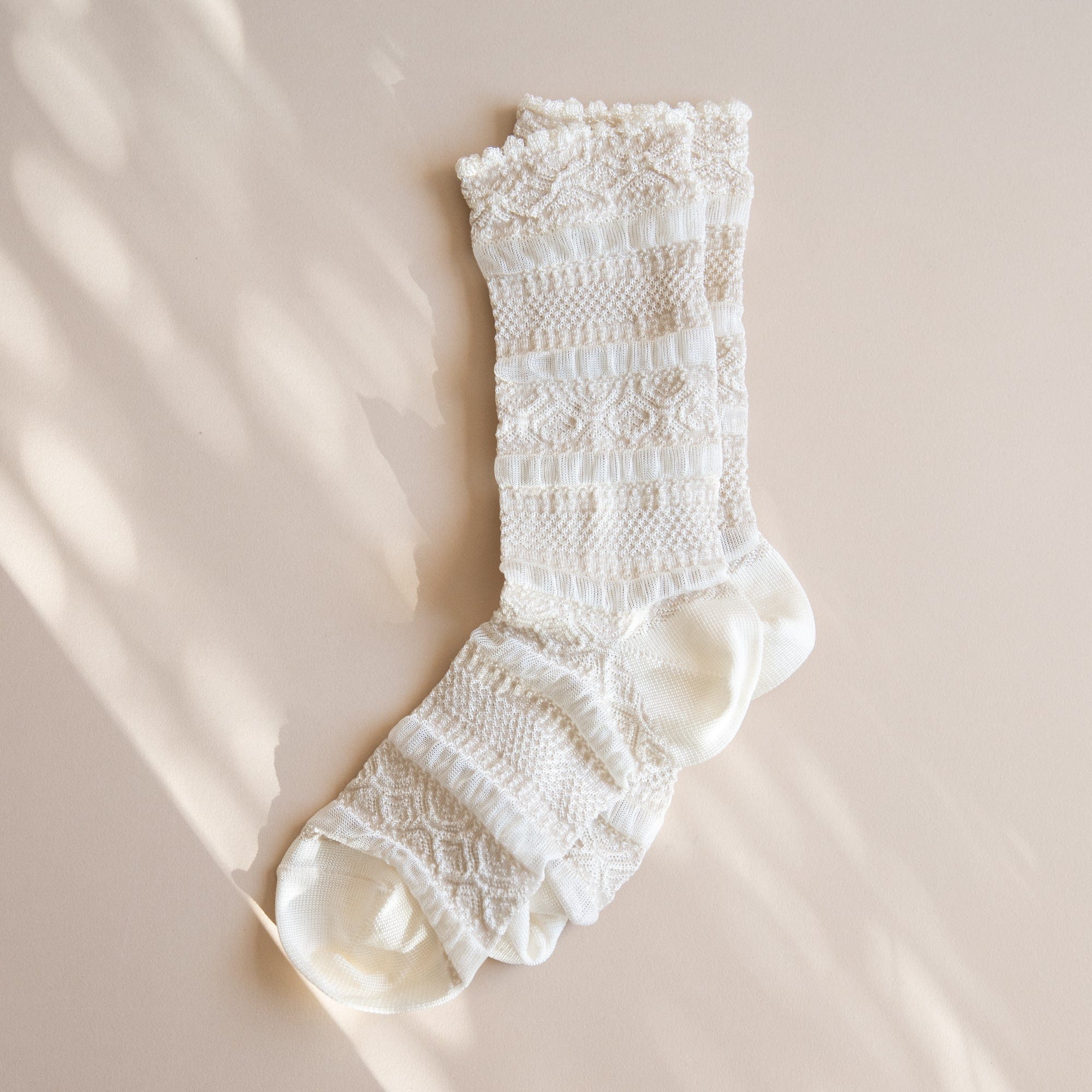 Maria La Rosa Socks Maria La Rosa Lacy Socks