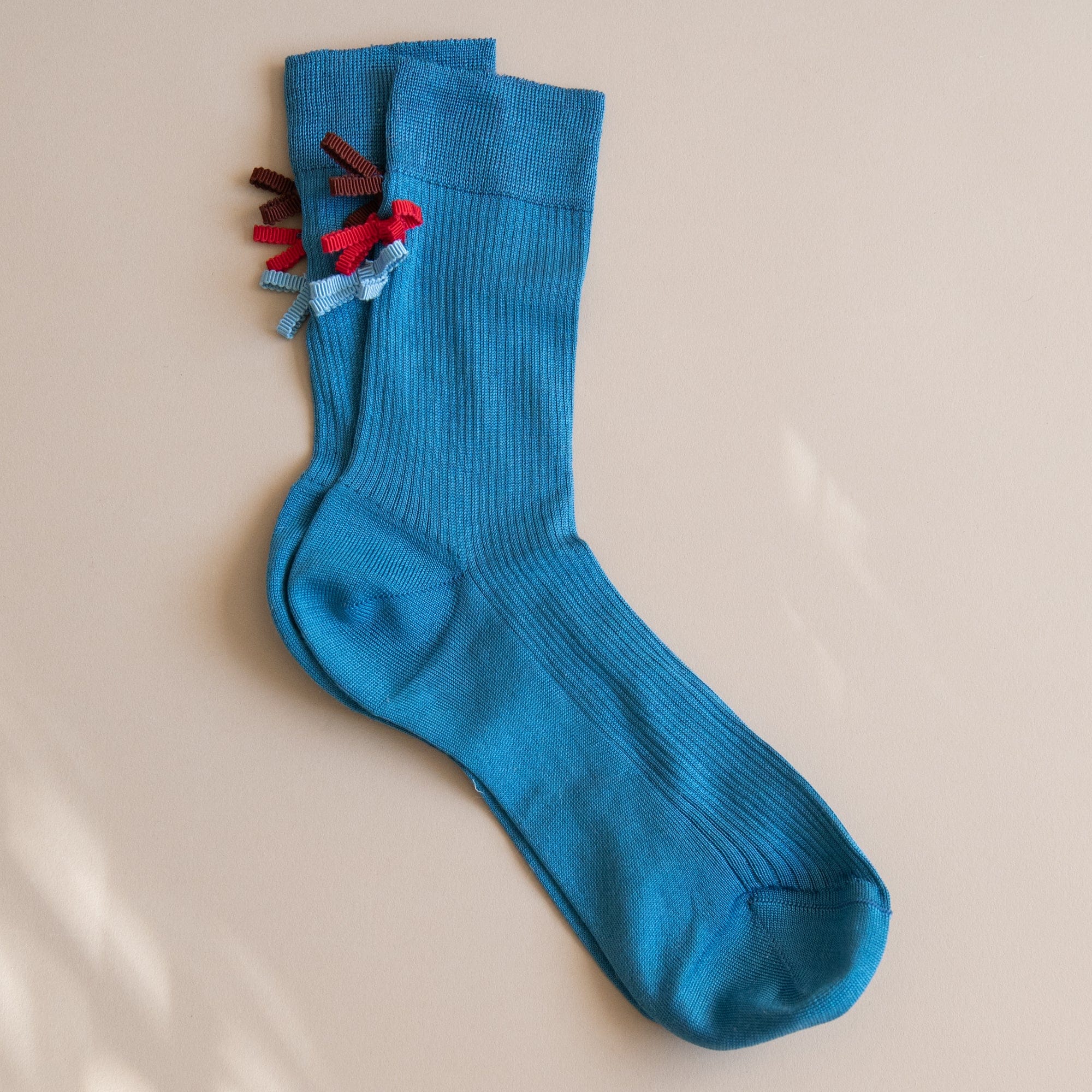 Maria La Rosa Socks Teal Maria La Rosa Isla Socks