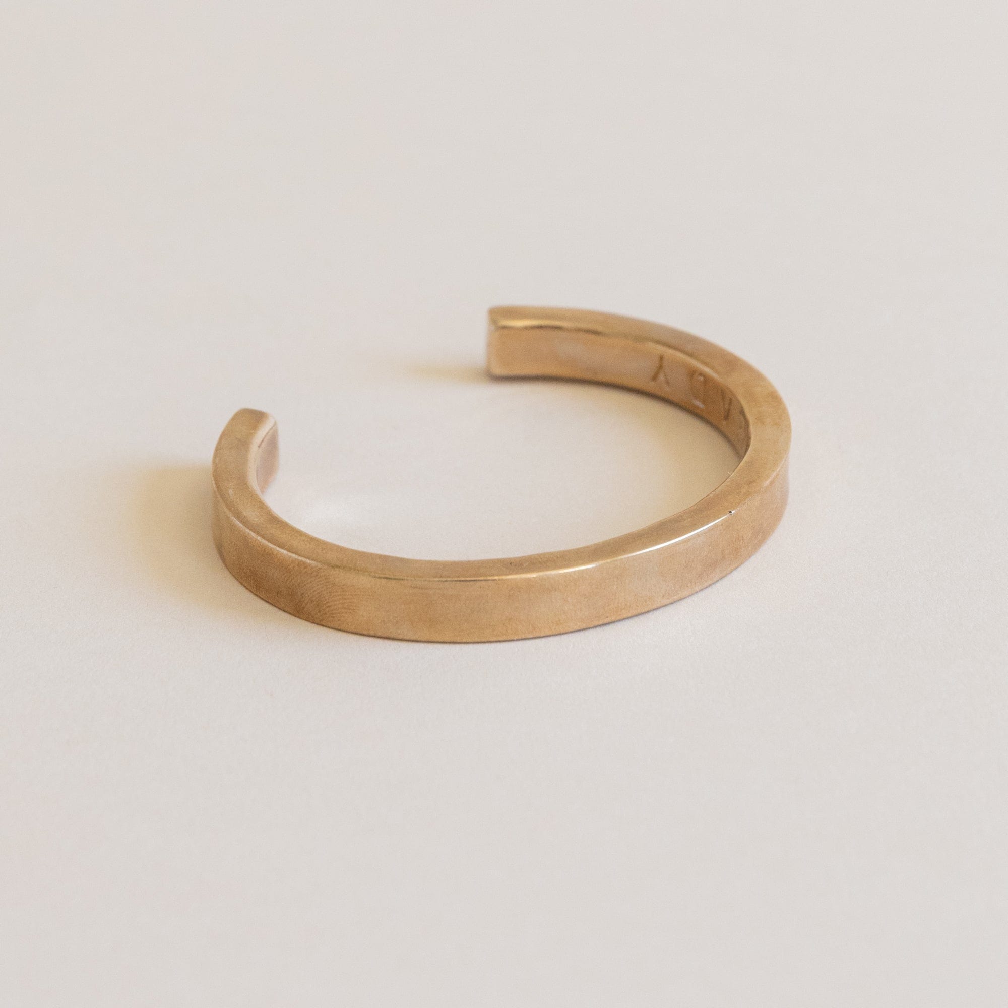 Matthew Ready Bracelets Bronze / Thin Cast Cuff by Matthew Ready