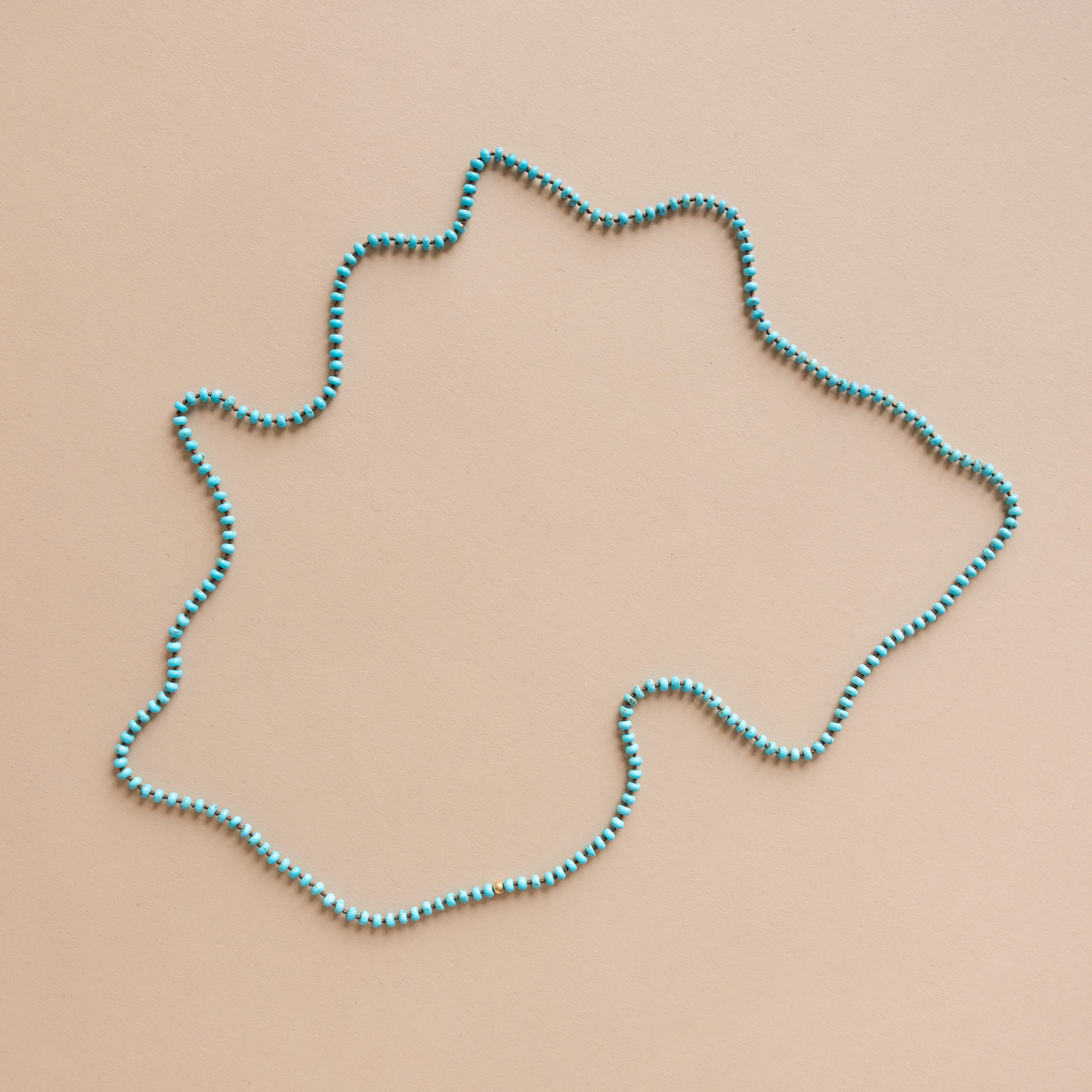 Matthew Ready Necklaces Beaded Sleeping Beauty Turquoise Necklace