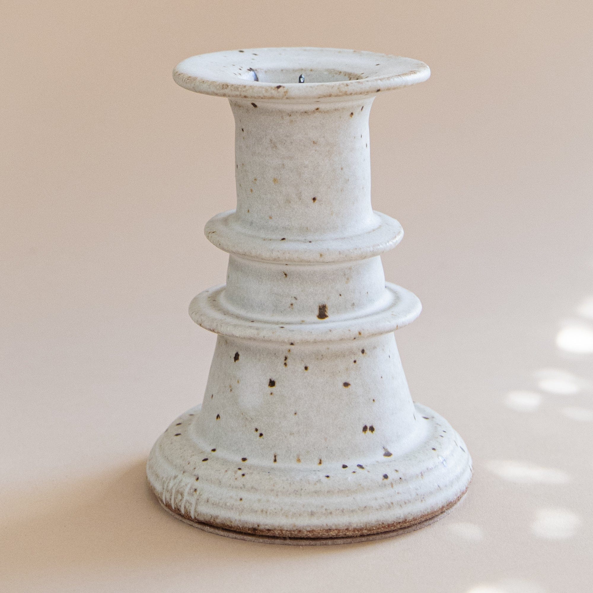 MH Ceramics Candle Holders Small Temple Candlesticks