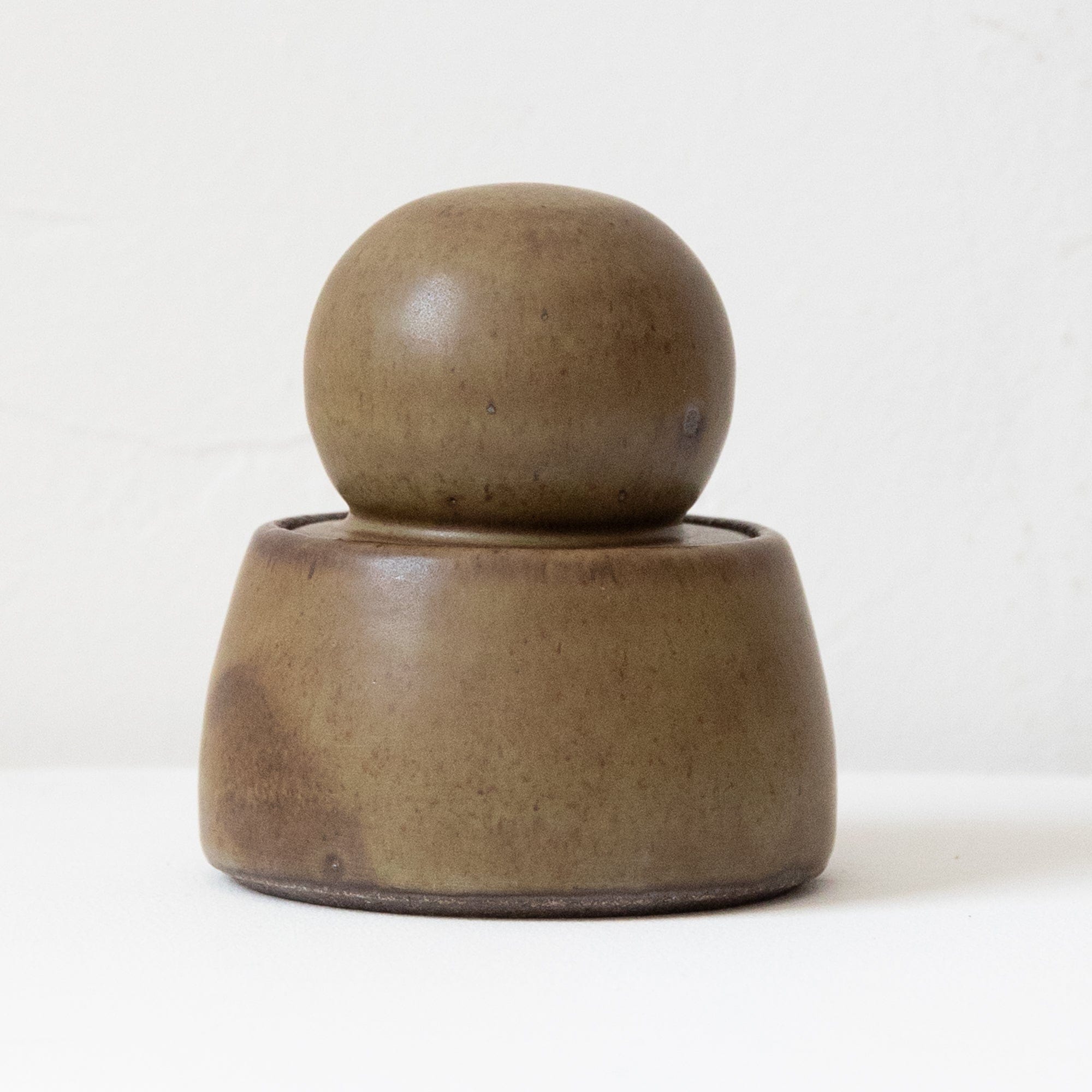 MH Ceramics Trays + Catchalls Mini Stash Jars in Olive