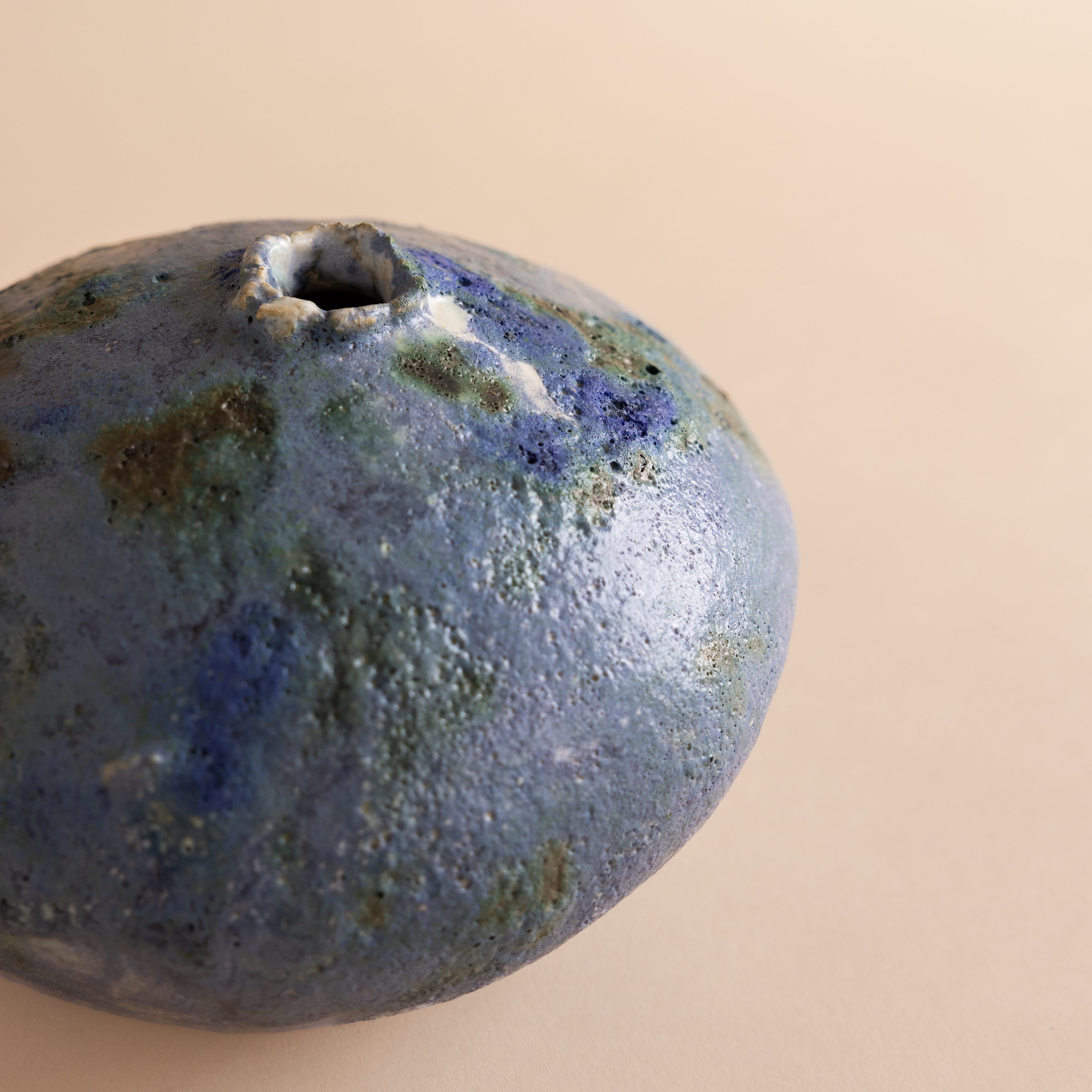 Mondays Bud Vase Blue Earth Vase
