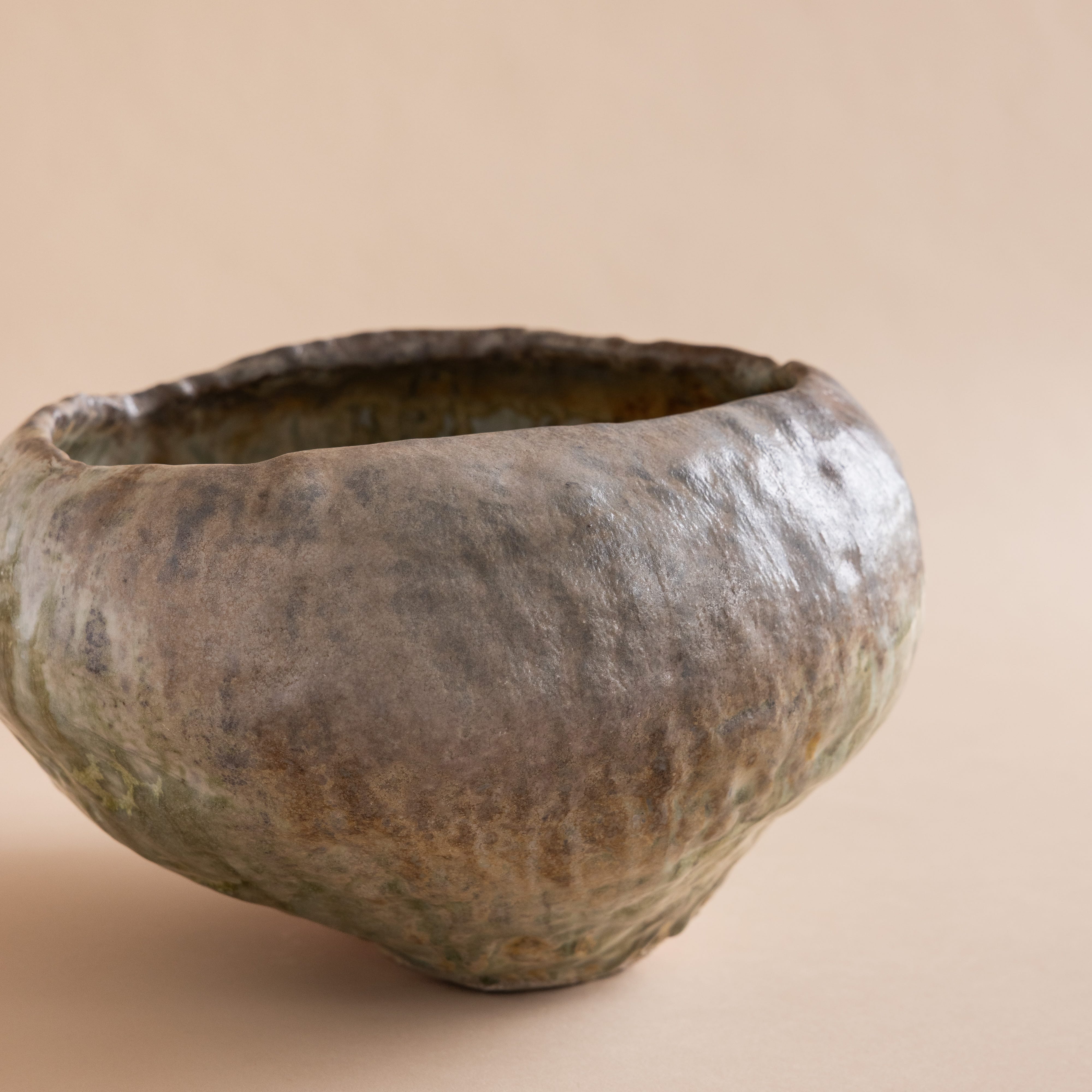 Mondays Statement Piece Wood-Fired Moon Vessel