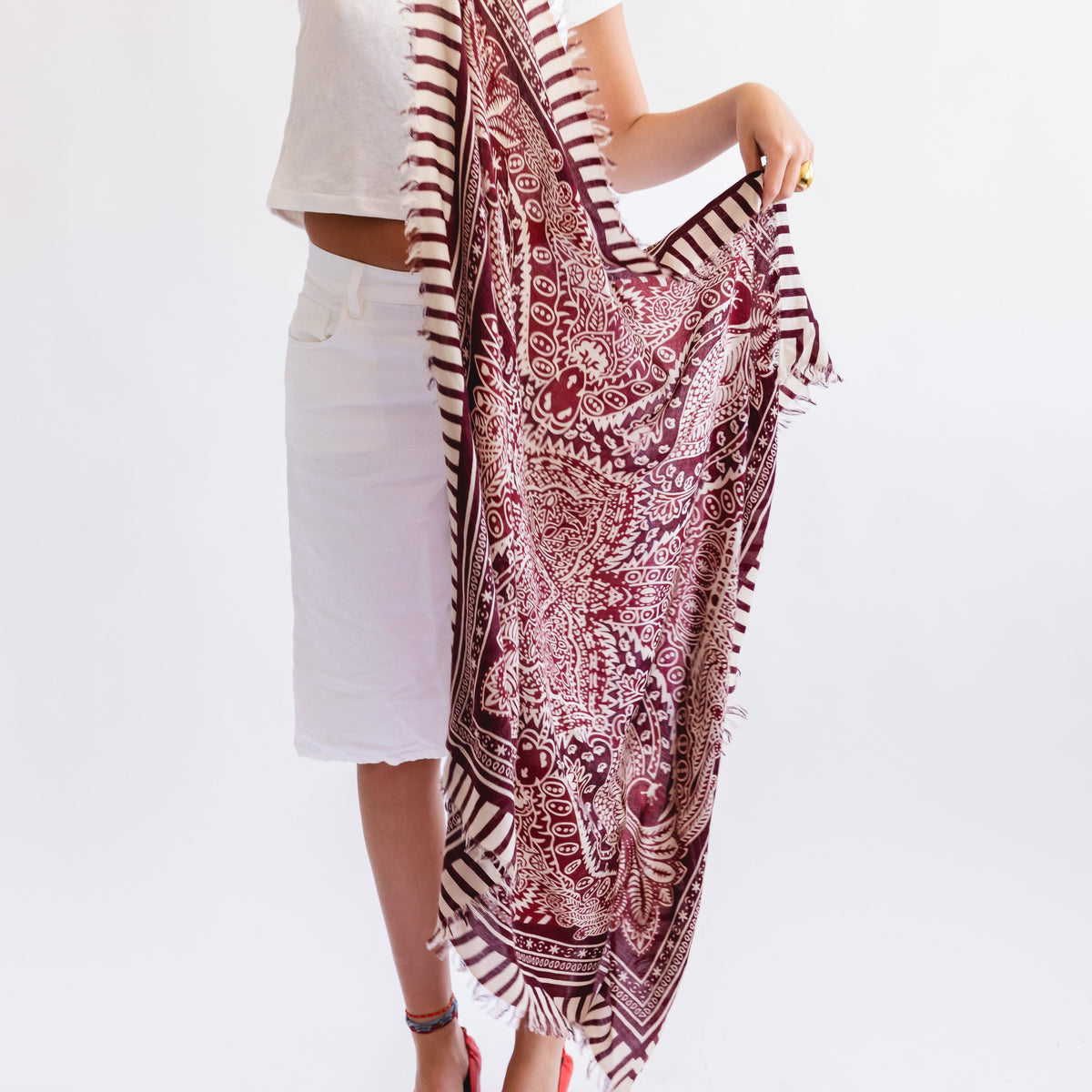 Organic John Patrick Scarves Monterey Scarf by Organic John Patrick