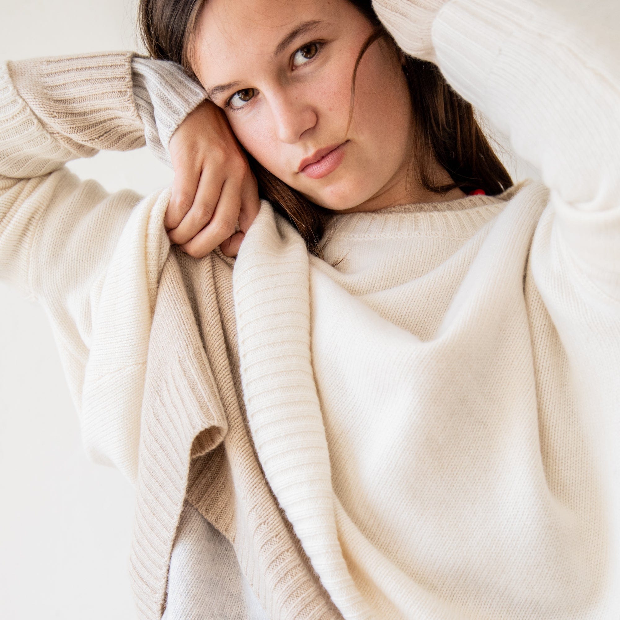 Organic John Patrick Sweaters Cashmere Wide Pullover by Organic John Patrick