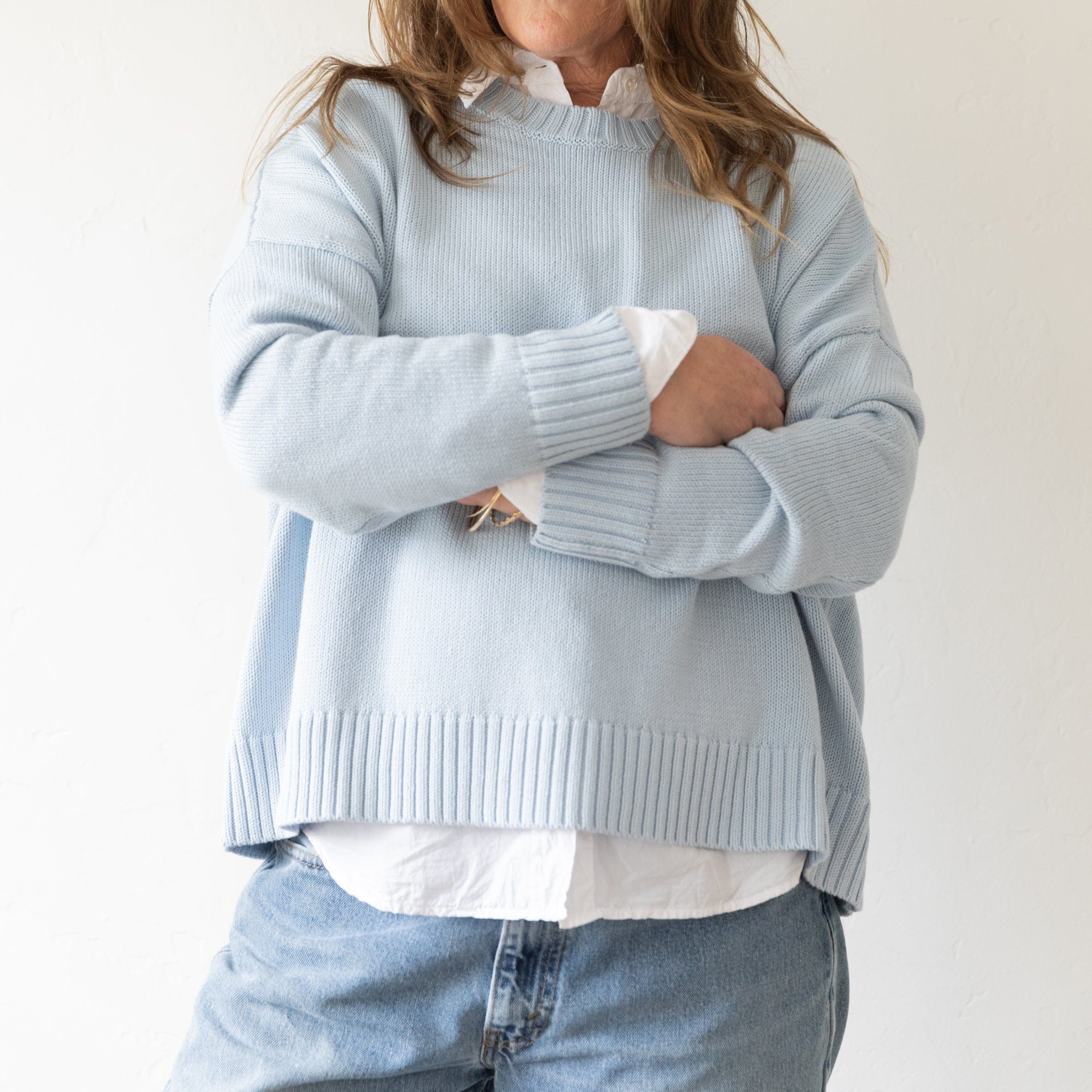 Organic John Patrick Sweaters Cotton Wide Pullover by Organic John Patrick