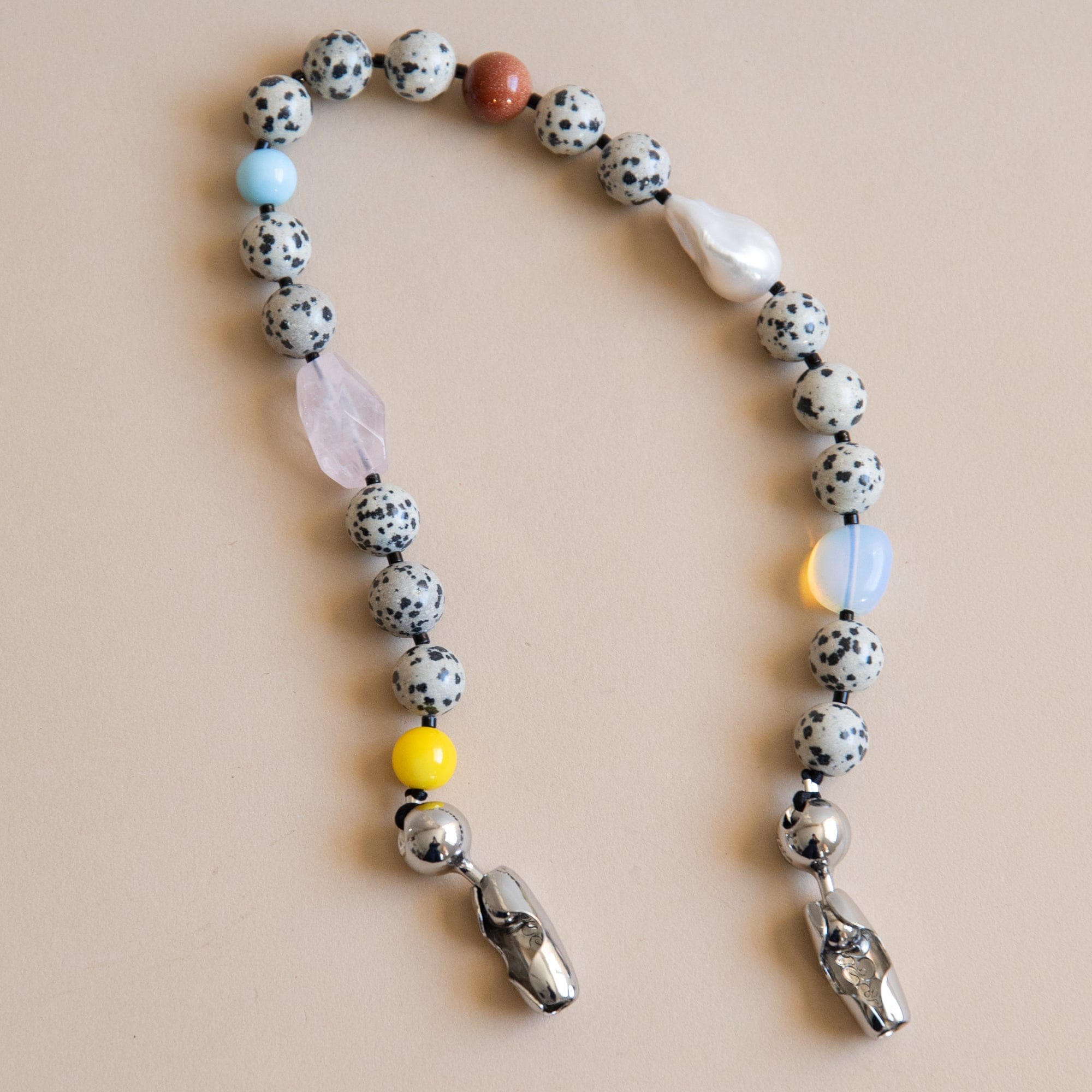 Ossa New York Tech Accessories Wristlet Phone Cord in Orbit Jasper by Ossa