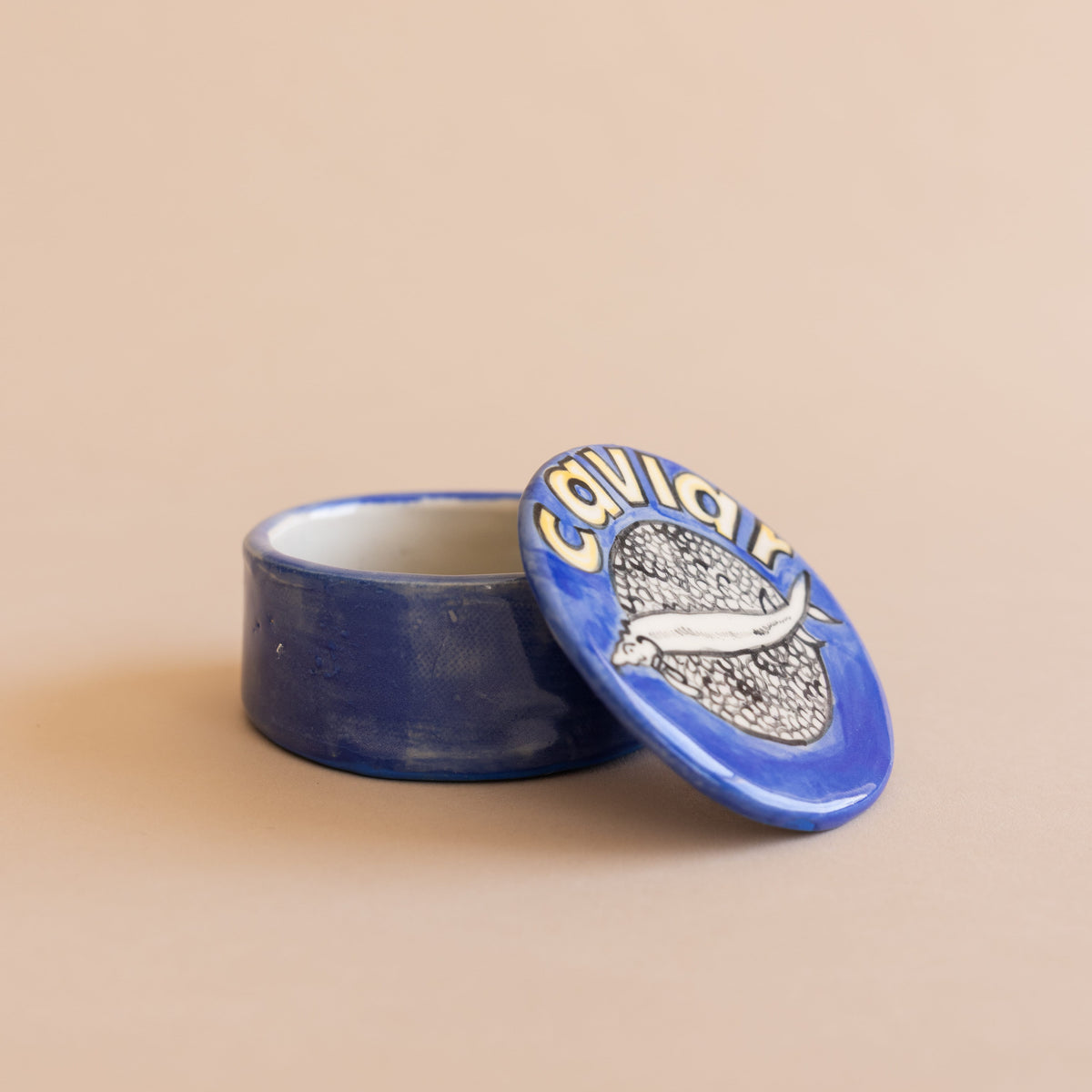 Pot Lady Trays + Catchalls Ceramic Caviar Dish