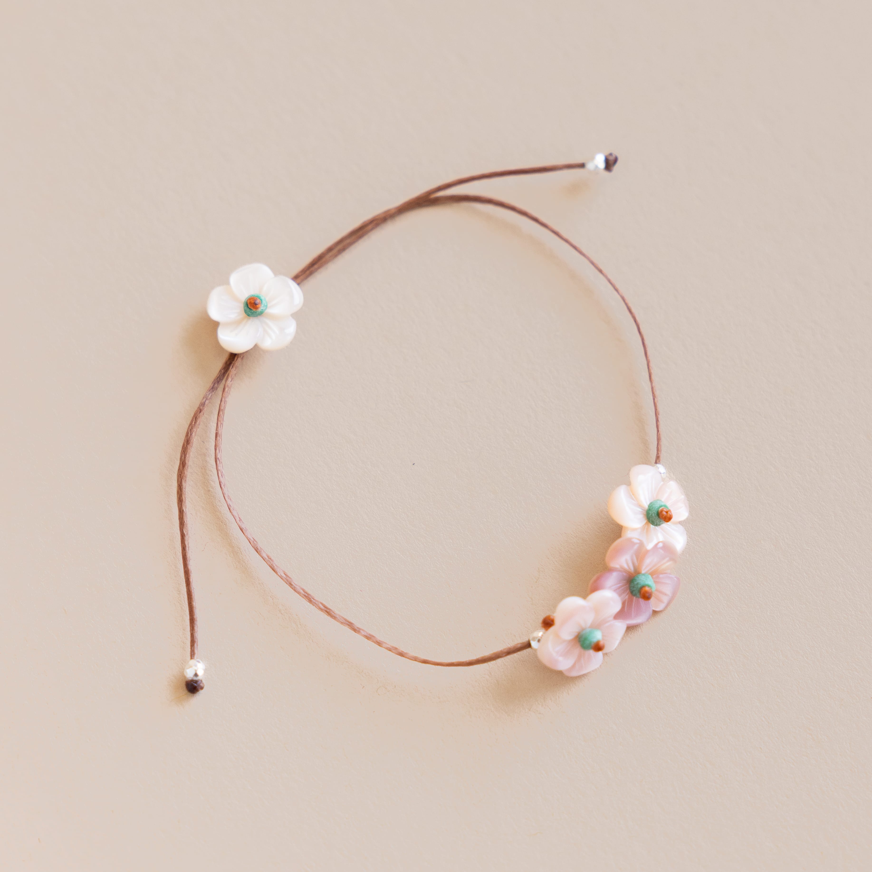 River Song Bracelets Pink Garland Bracelet