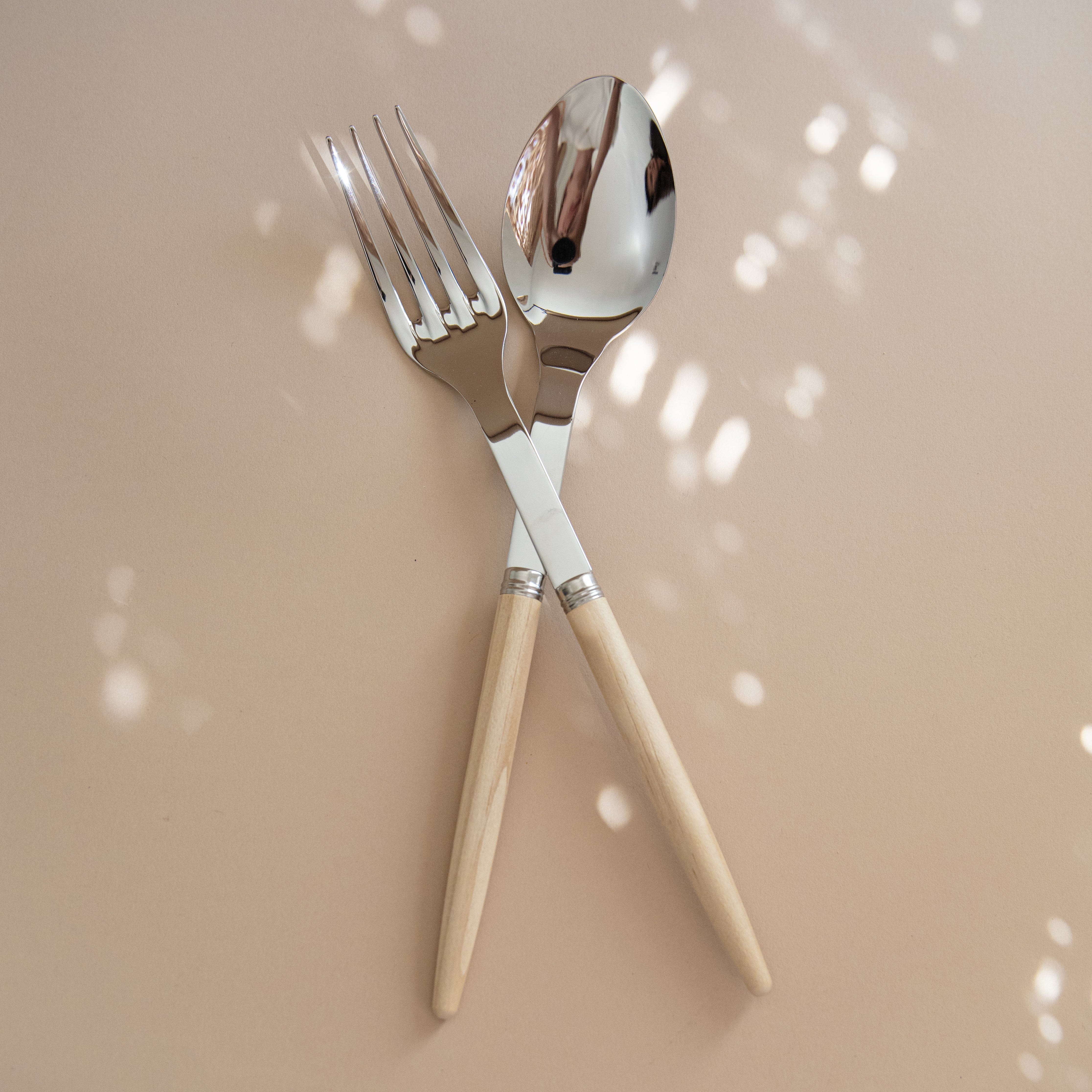 Sabre Serveware Light Wood Sabre Serving Set