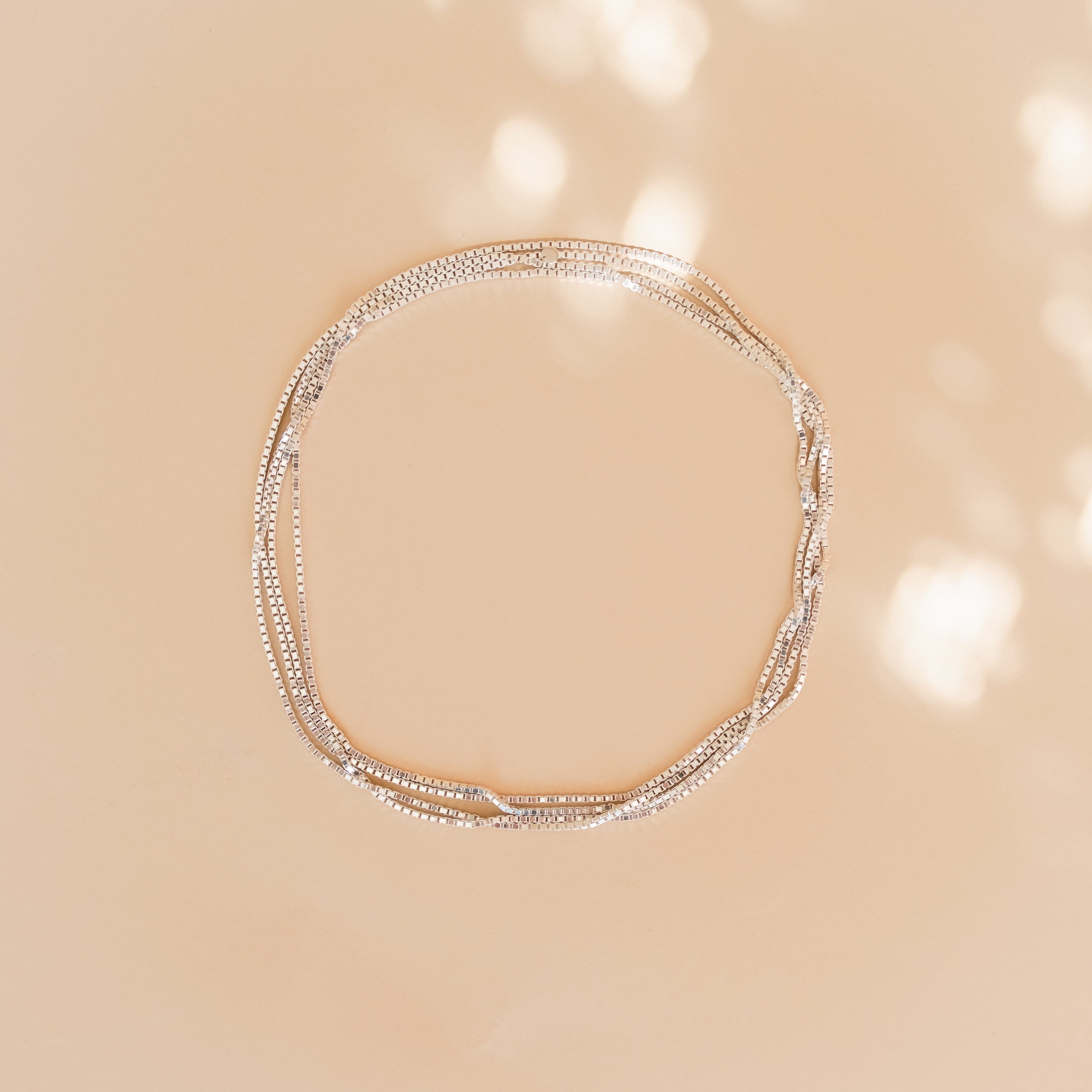 Saskia Diez Necklaces Sterling Silver Long Loop Necklace
