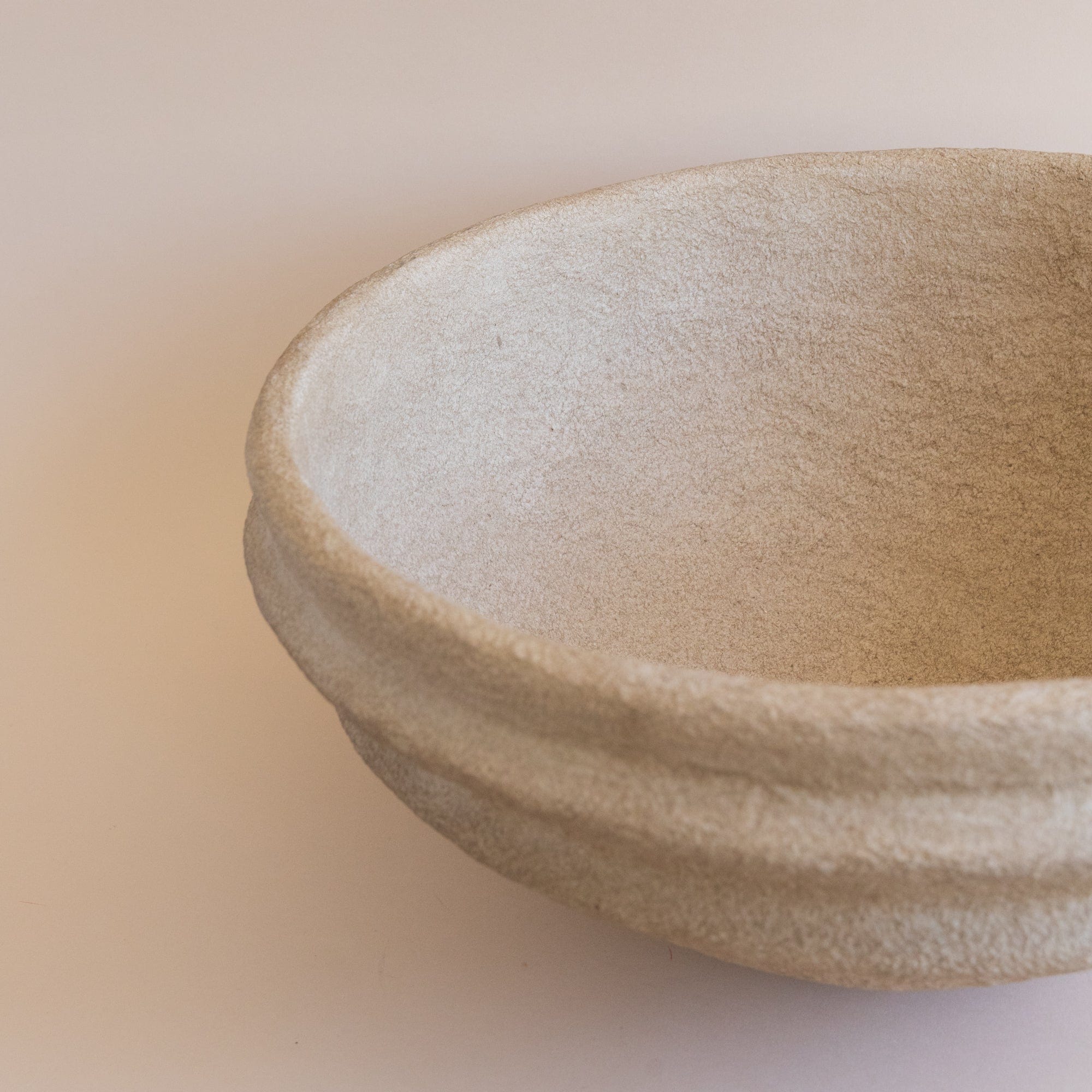 Serax Objects Brown Oversized Paper Mache Bowl