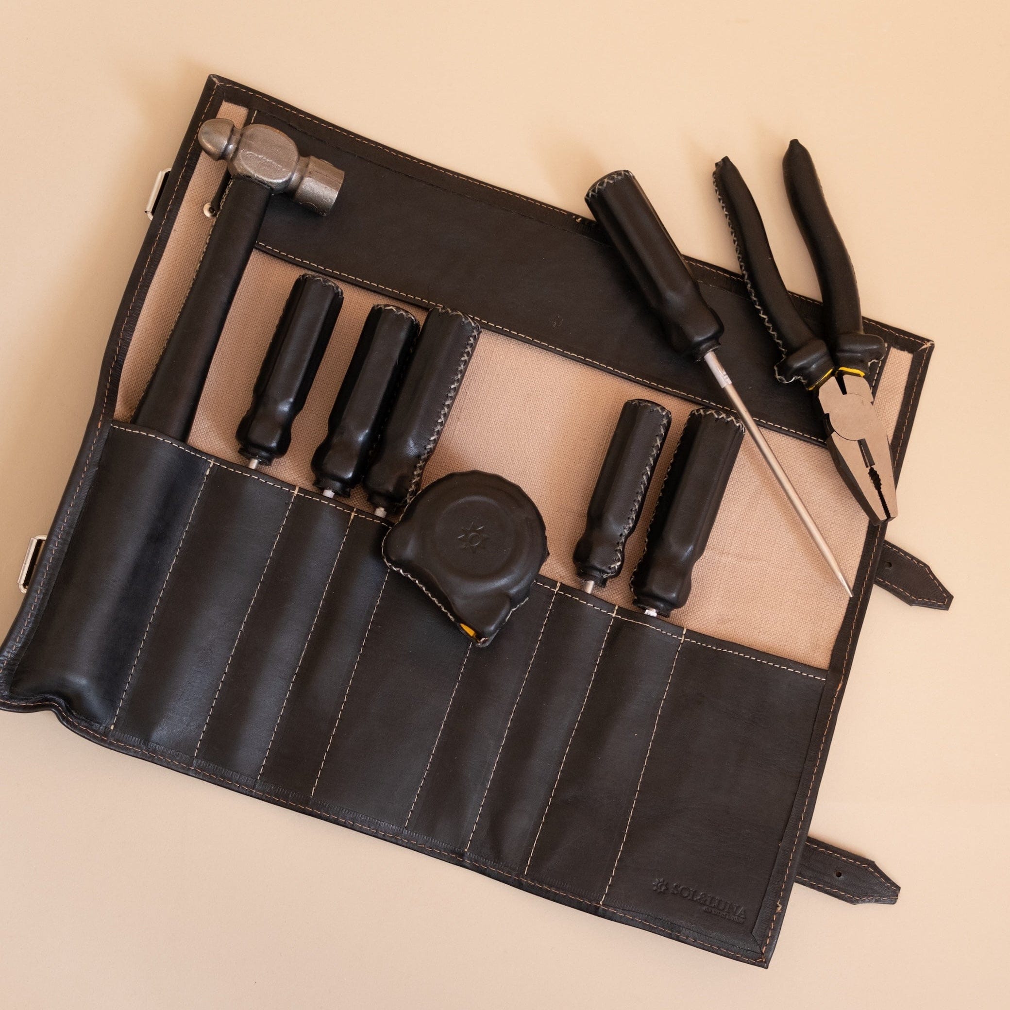 Sol & Luna Tools + Accessories Leather Wrapped Tool Set
