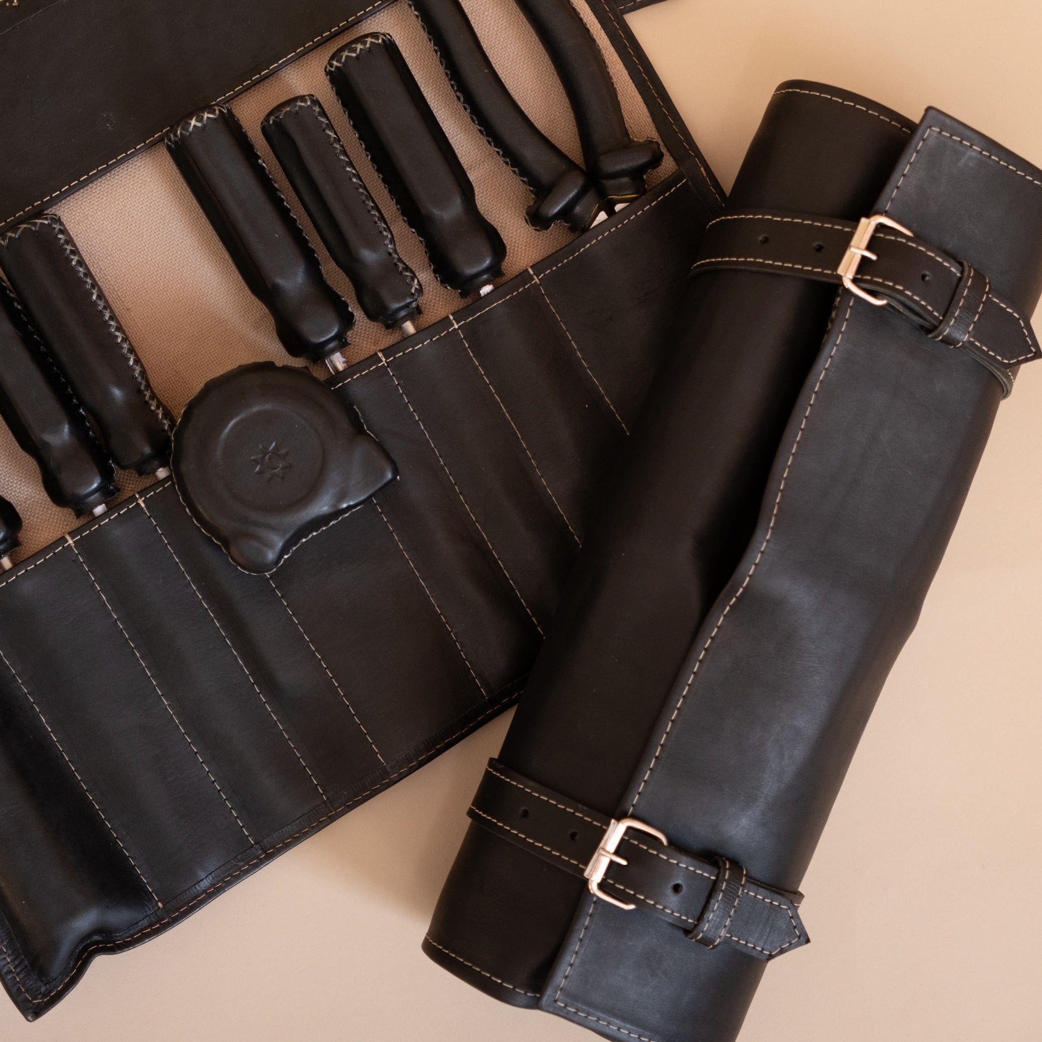 Sol & Luna Tools + Accessories Leather Wrapped Tool Set