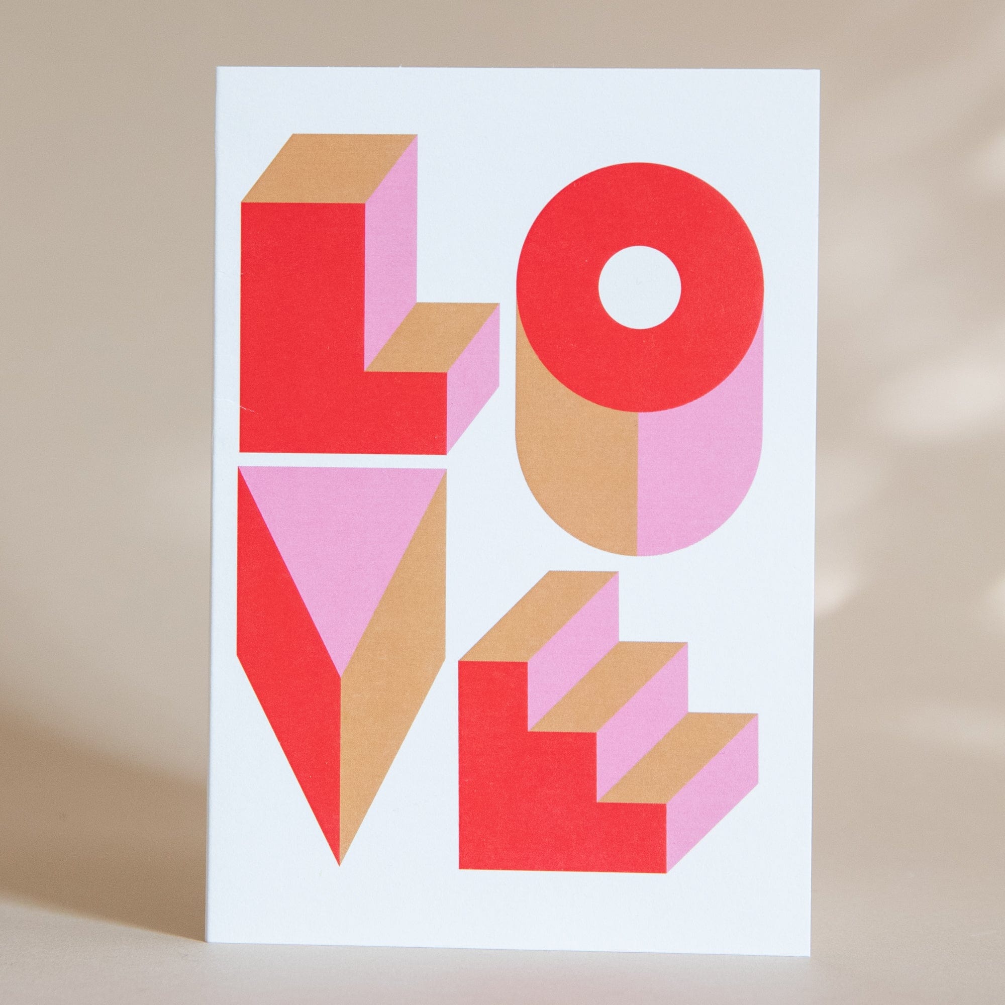 Sweet Bella Greeting Cards White Cabaret Typographie Love Card
