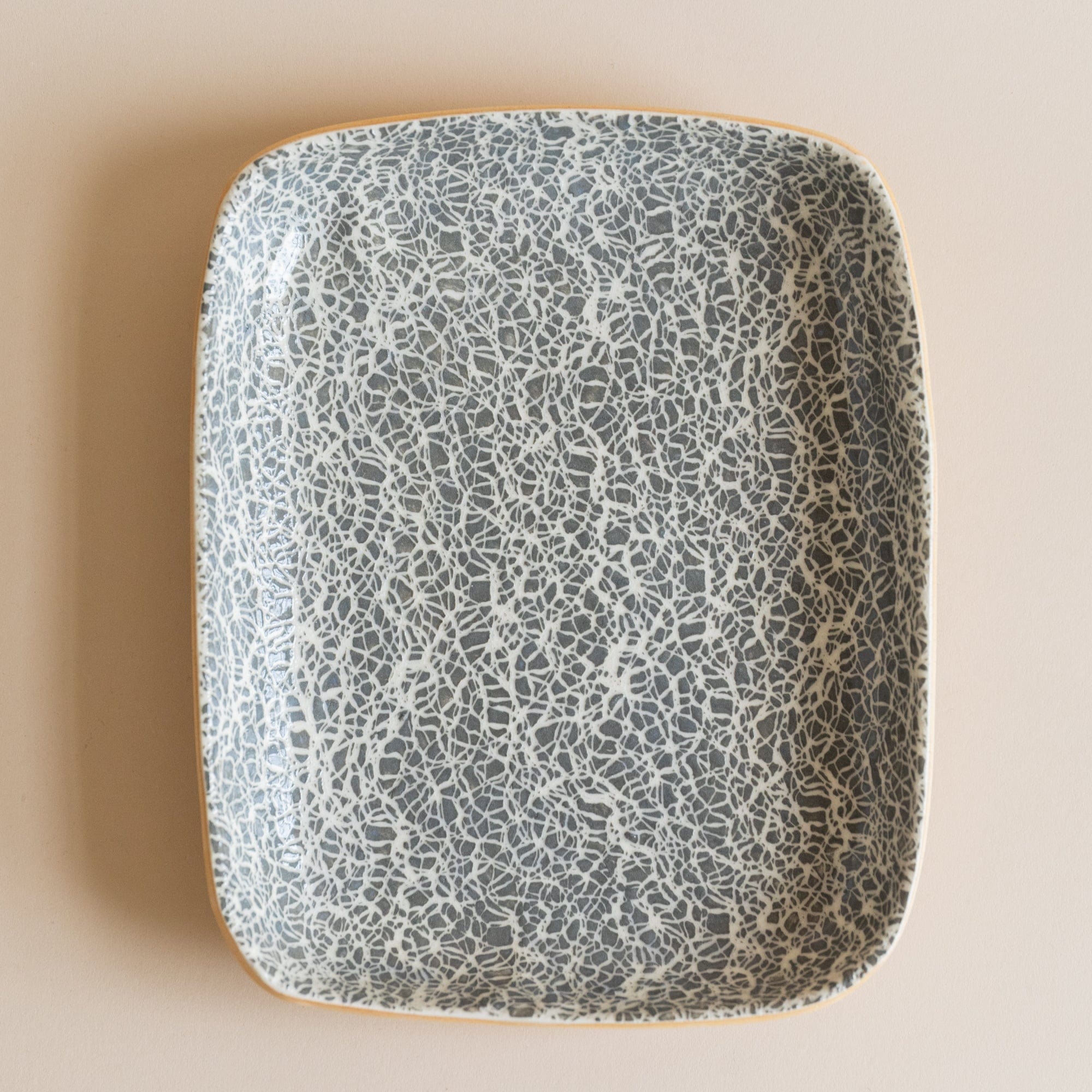 Terrafirma Serveware Charcoal Rectangular Dish by Terrafirma