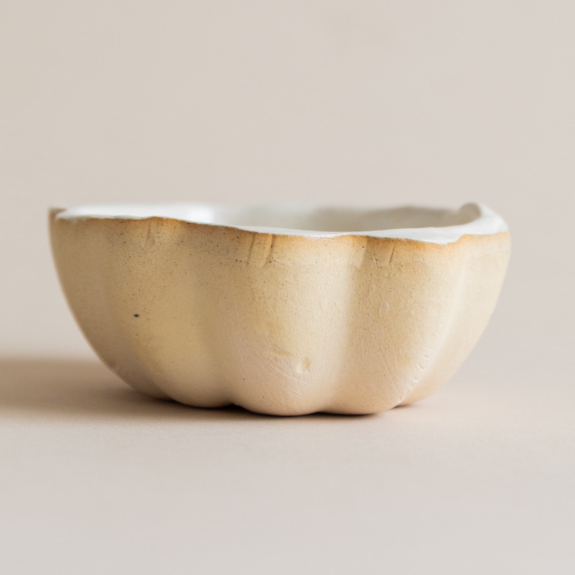 Terrafirma Serveware Scallop Bowl by Terrafirma