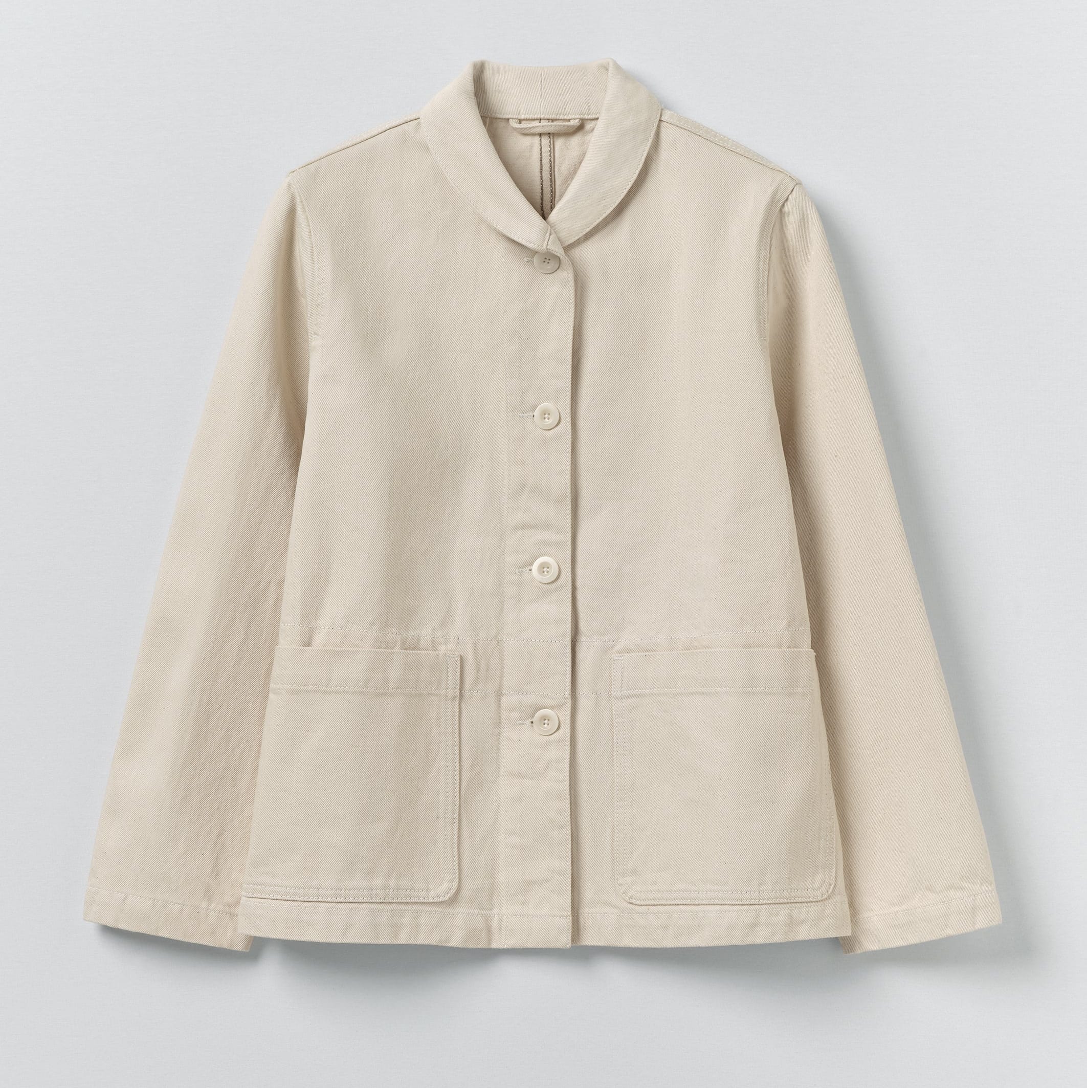 TOAST Outerwear Ecru / 4 Hal Denim Workwear Jacket
