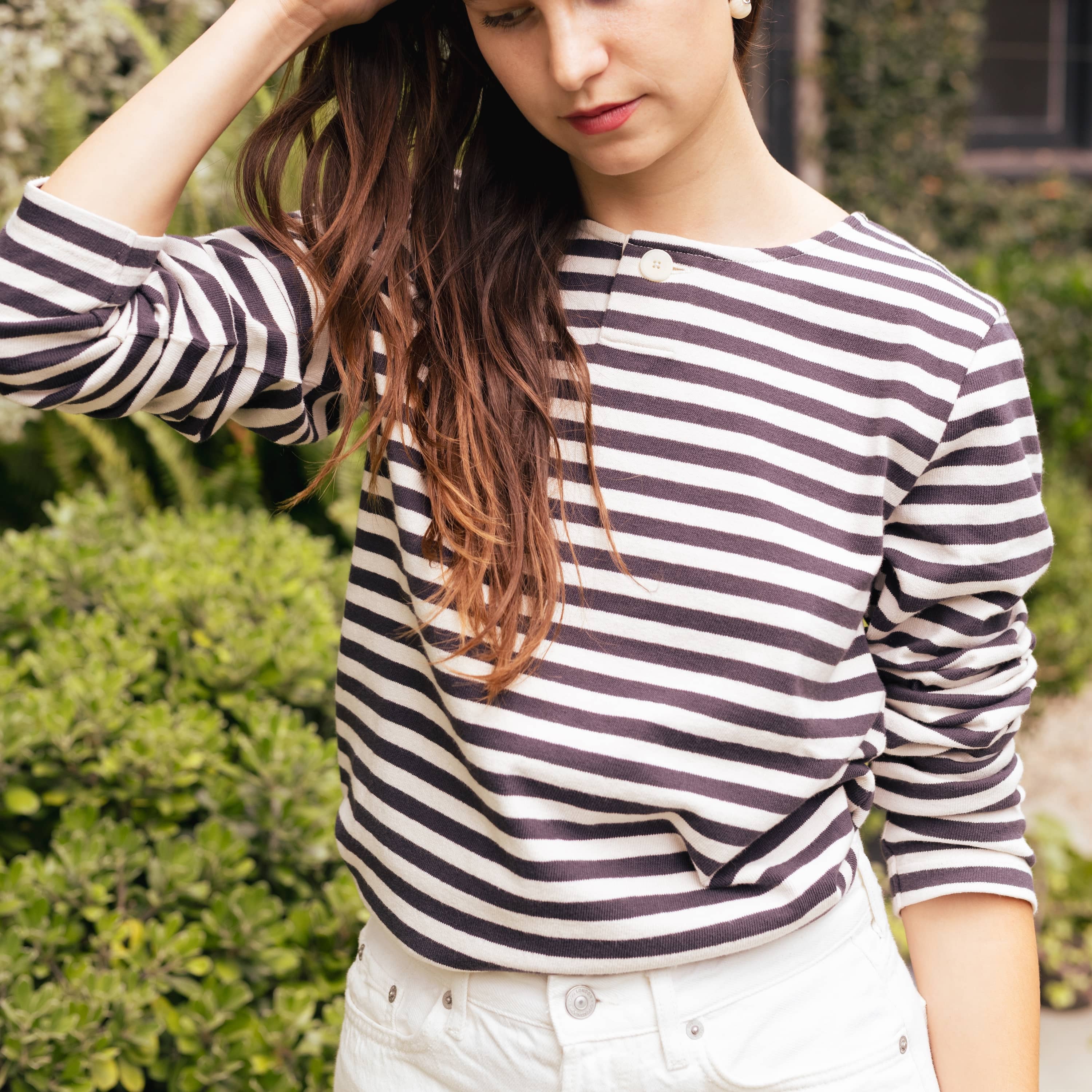 TOAST Tops Chef Stripe Jersey Tee
