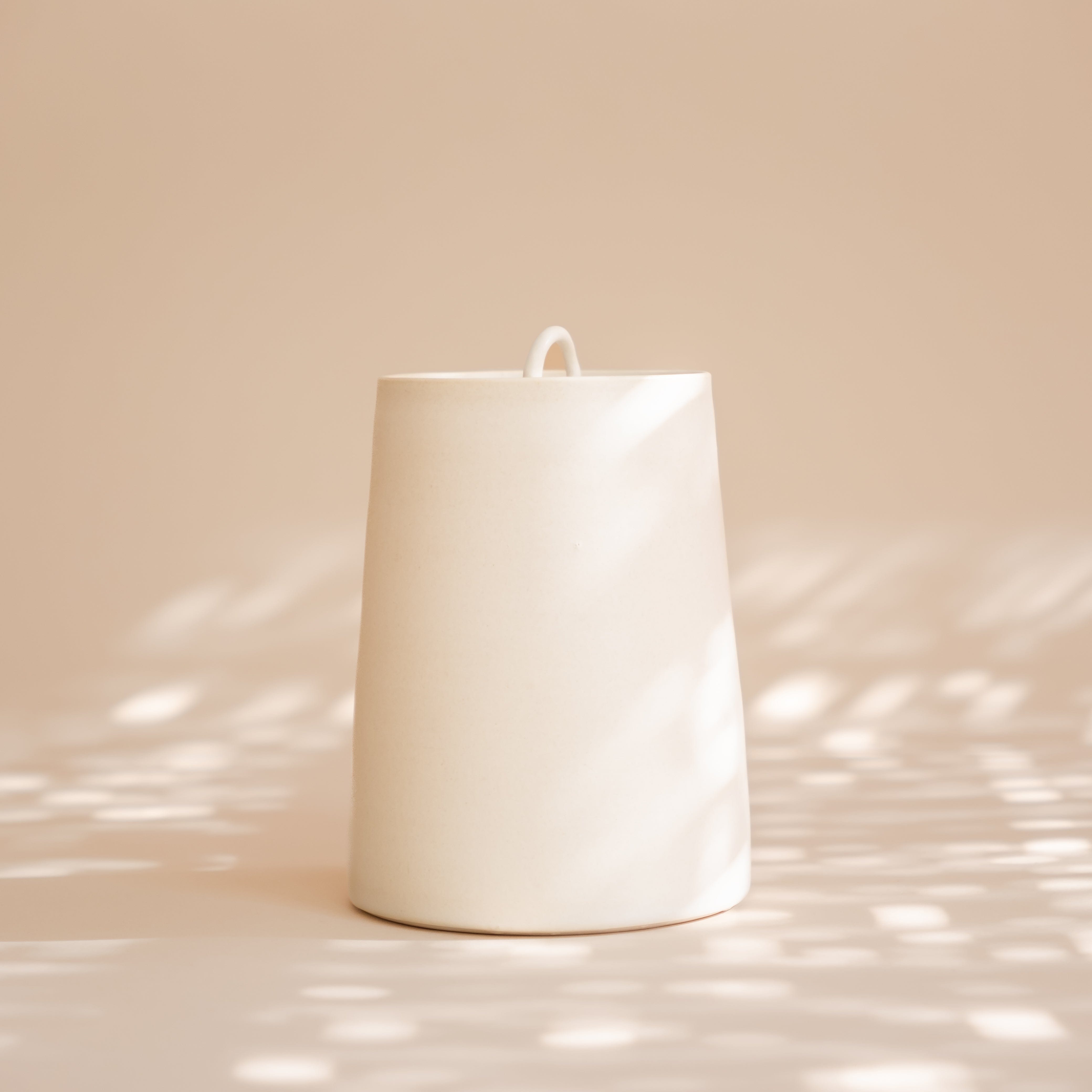 Tracie Hervy Trays + Catchalls 002 Lidded Ceramic Jar