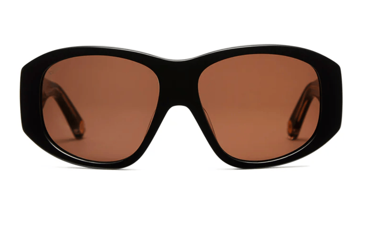VADA Eyewear Black Onyx Gold Eartha Sunglasses by VADA