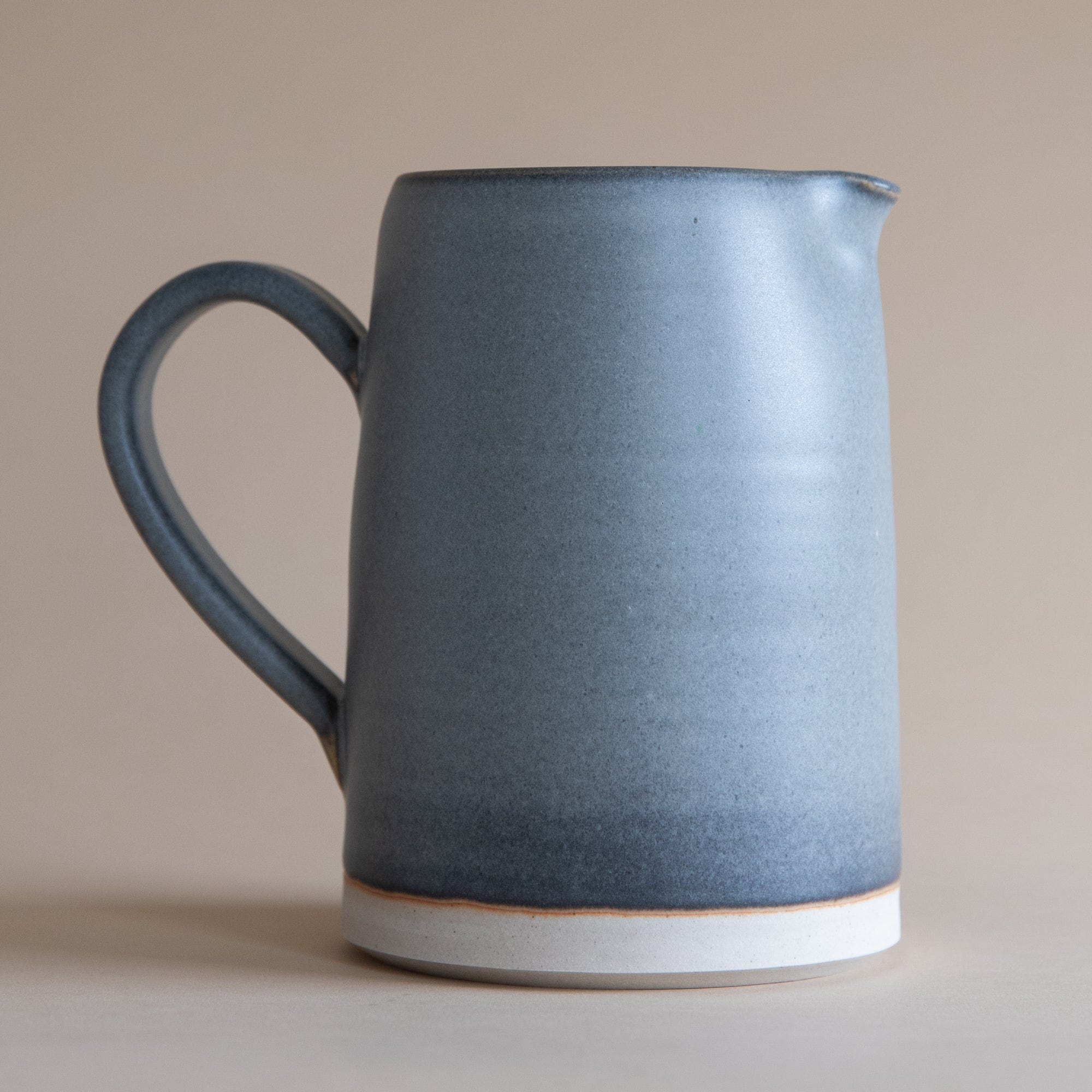 WRF Lab Drinkware Ash Large Ceramic Pitcher