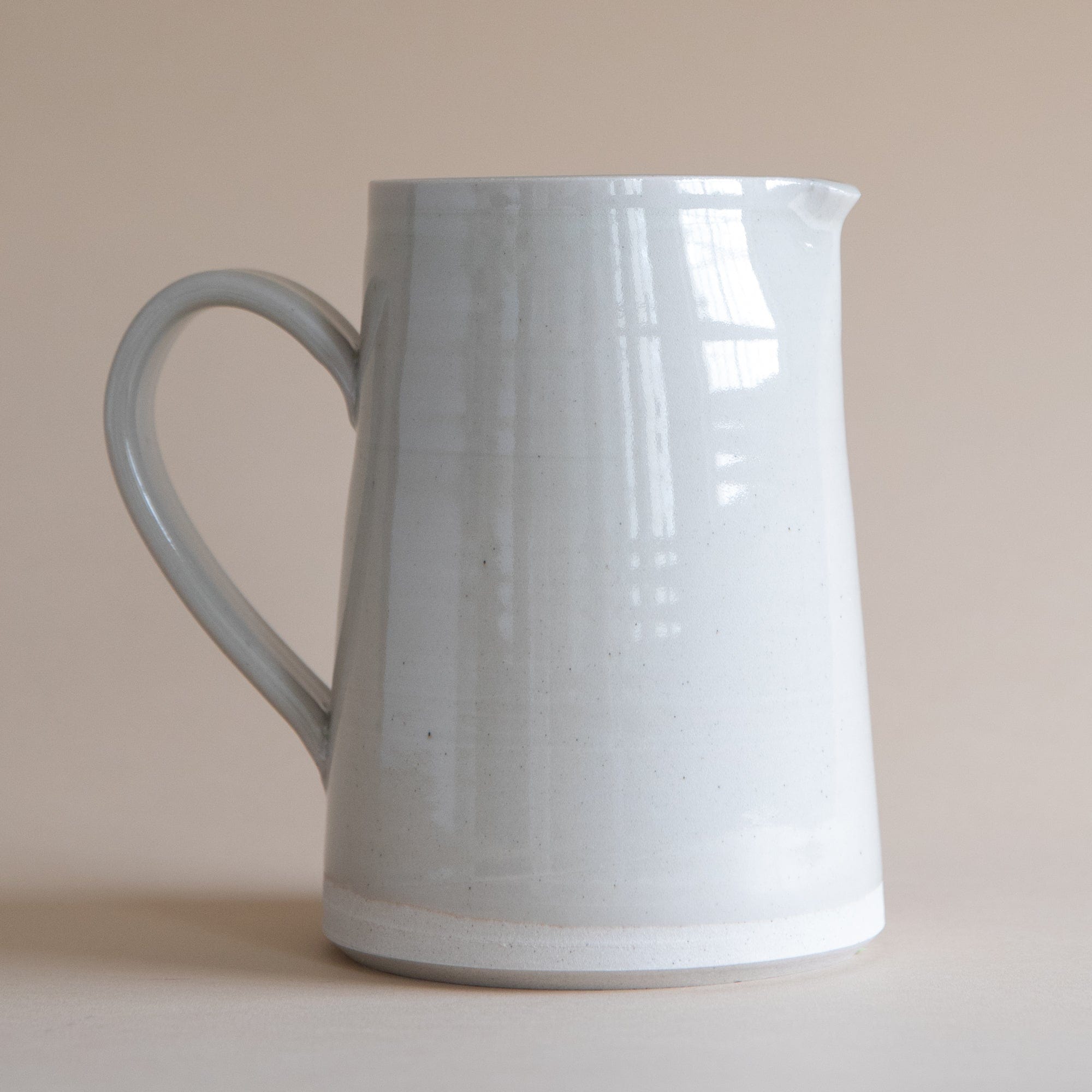 WRF Lab Drinkware Mist Large Ceramic Pitcher