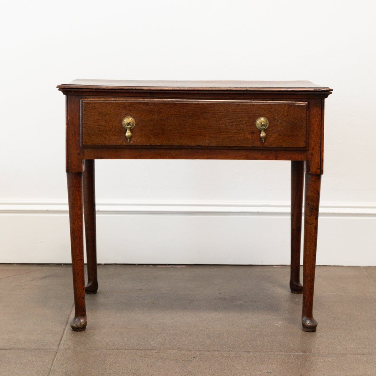 18th Century English Pad Foot Side Table - +COOP