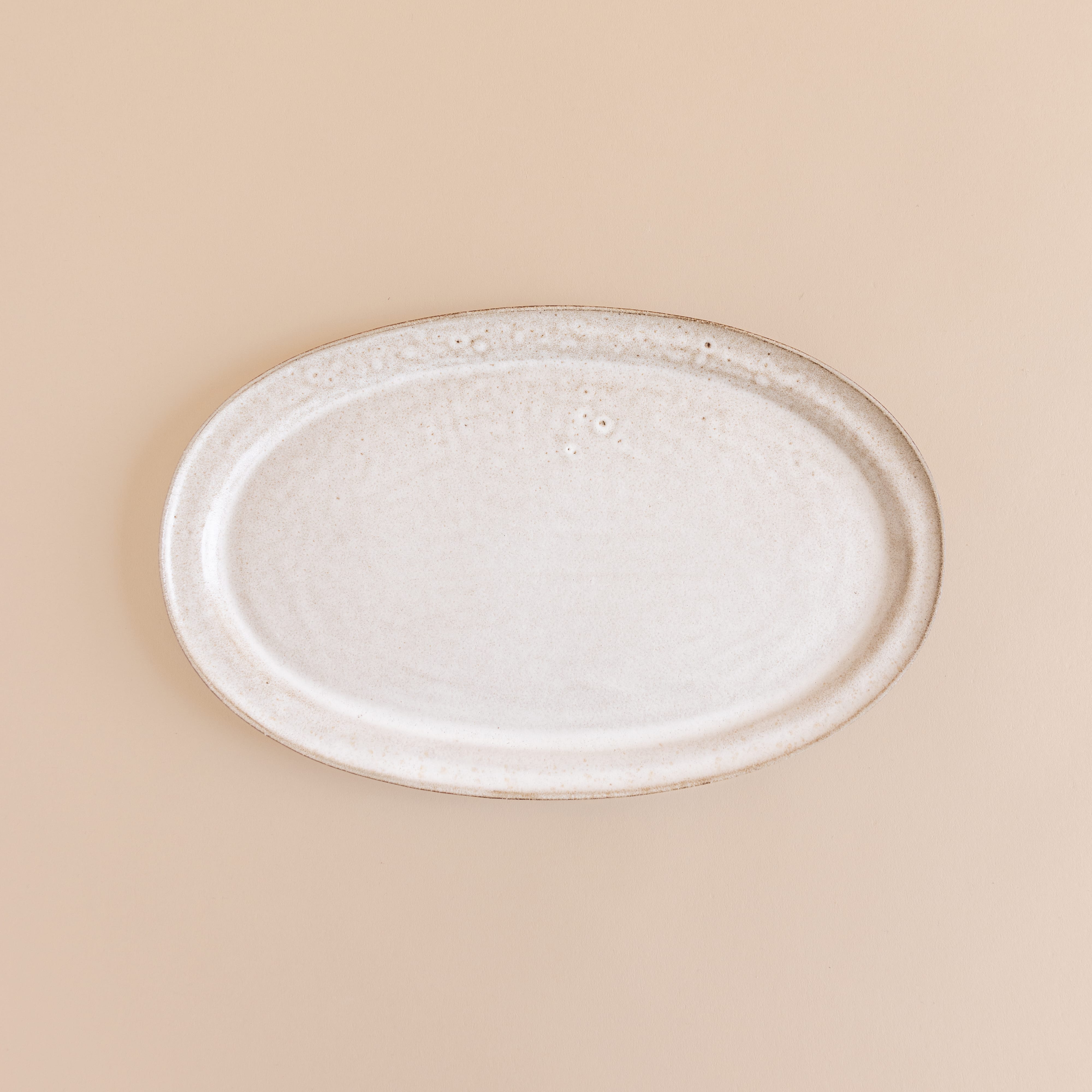 Moonrise Oval Serving Platter