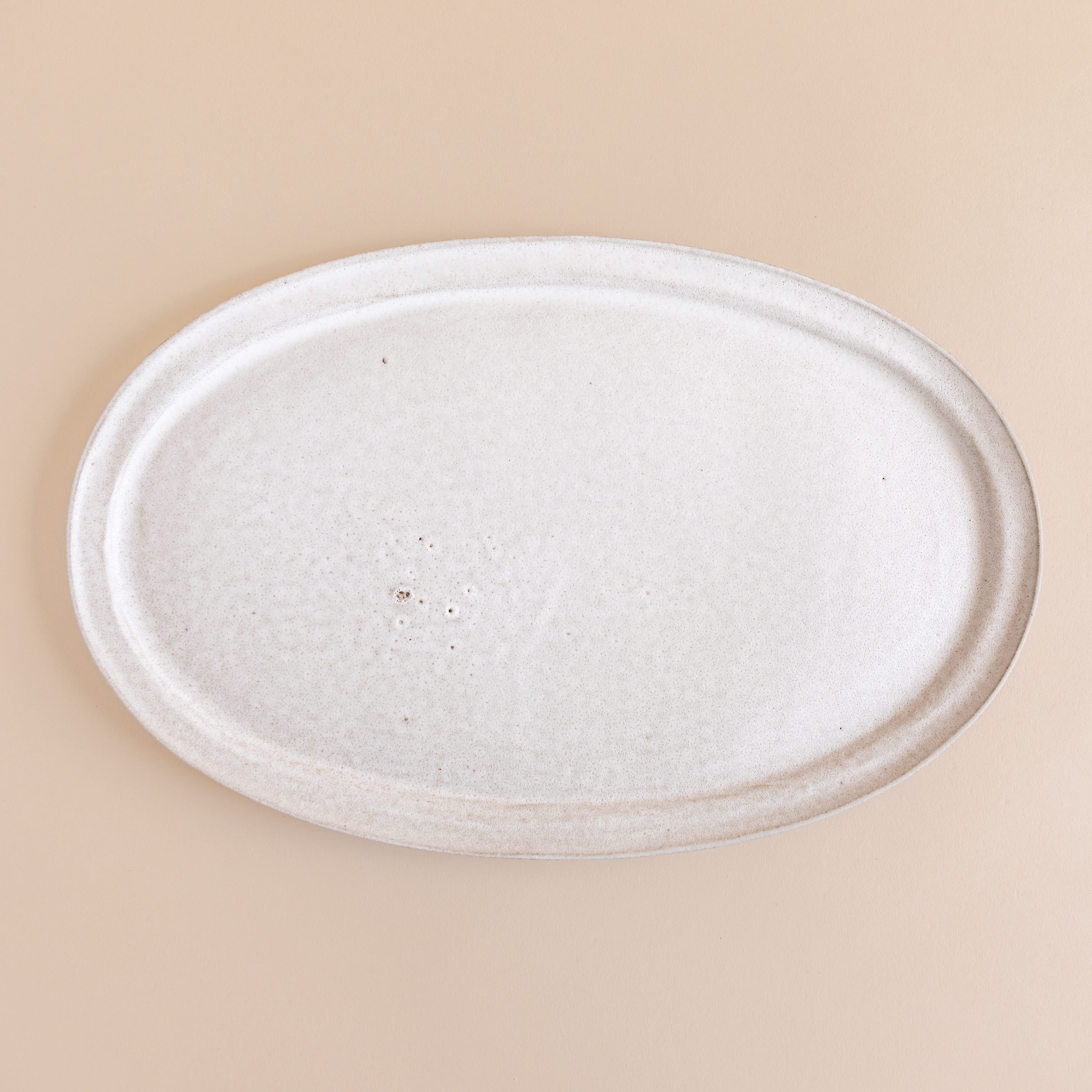 Moonrise Oval Serving Platter