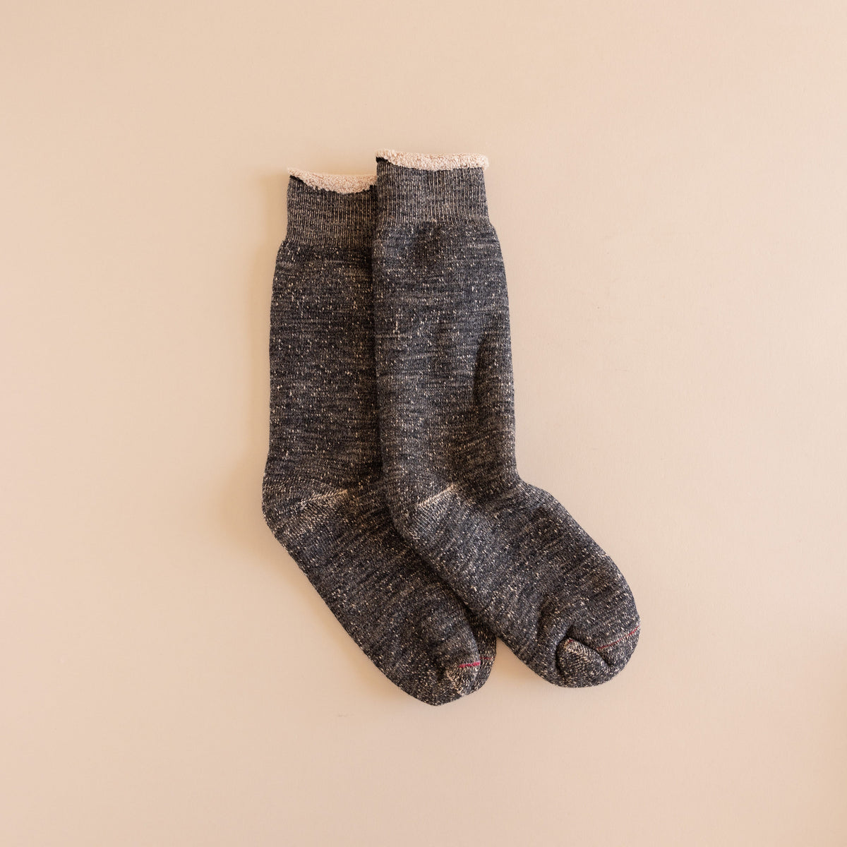 Rototo Socks Black / Small Rototo Double Faced Crew Socks