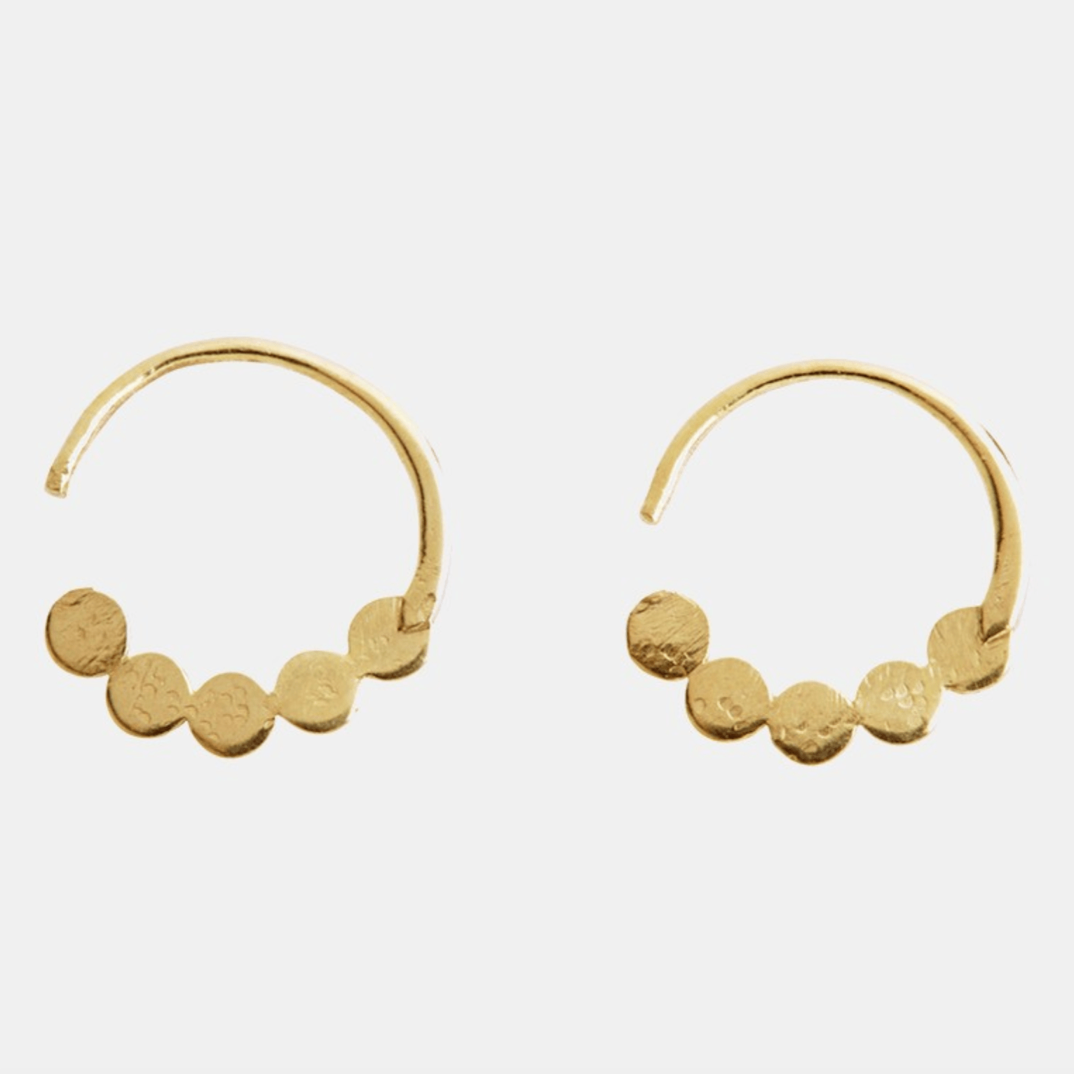 5 Octobre Earrings Dot Hoops