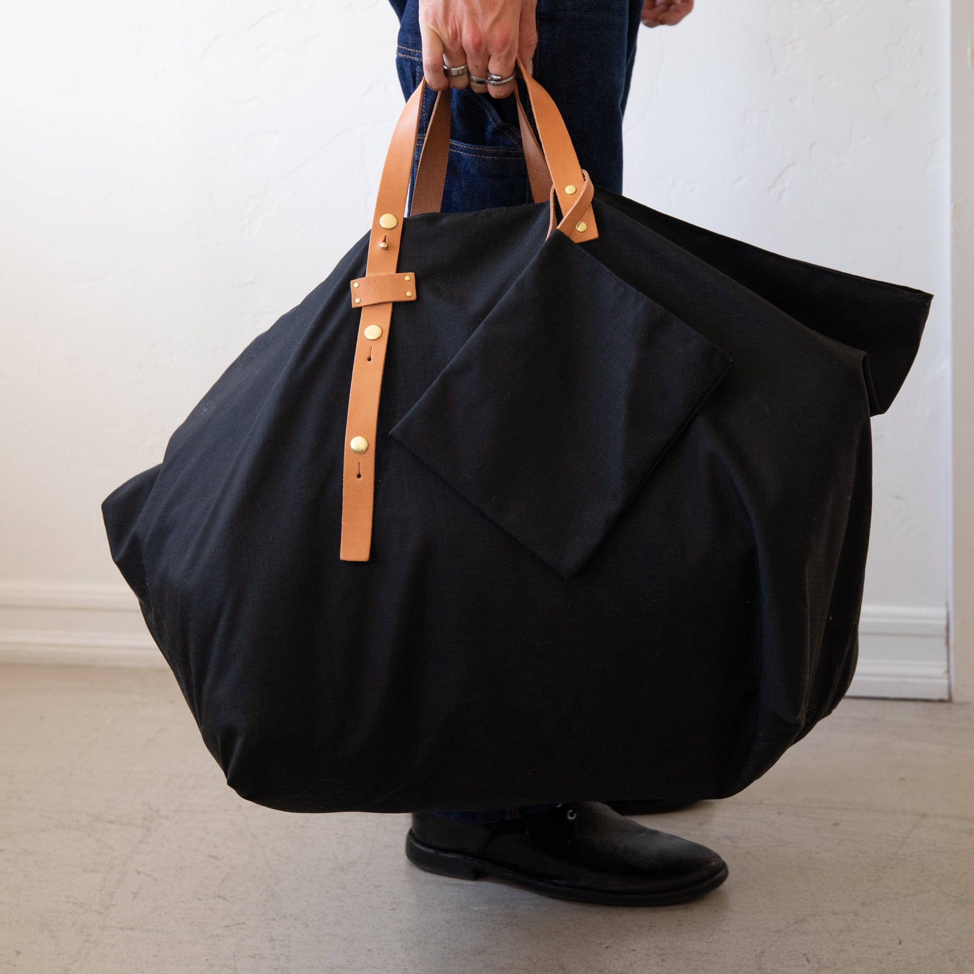 8.6.4 Bags Weekender Bag With Leather