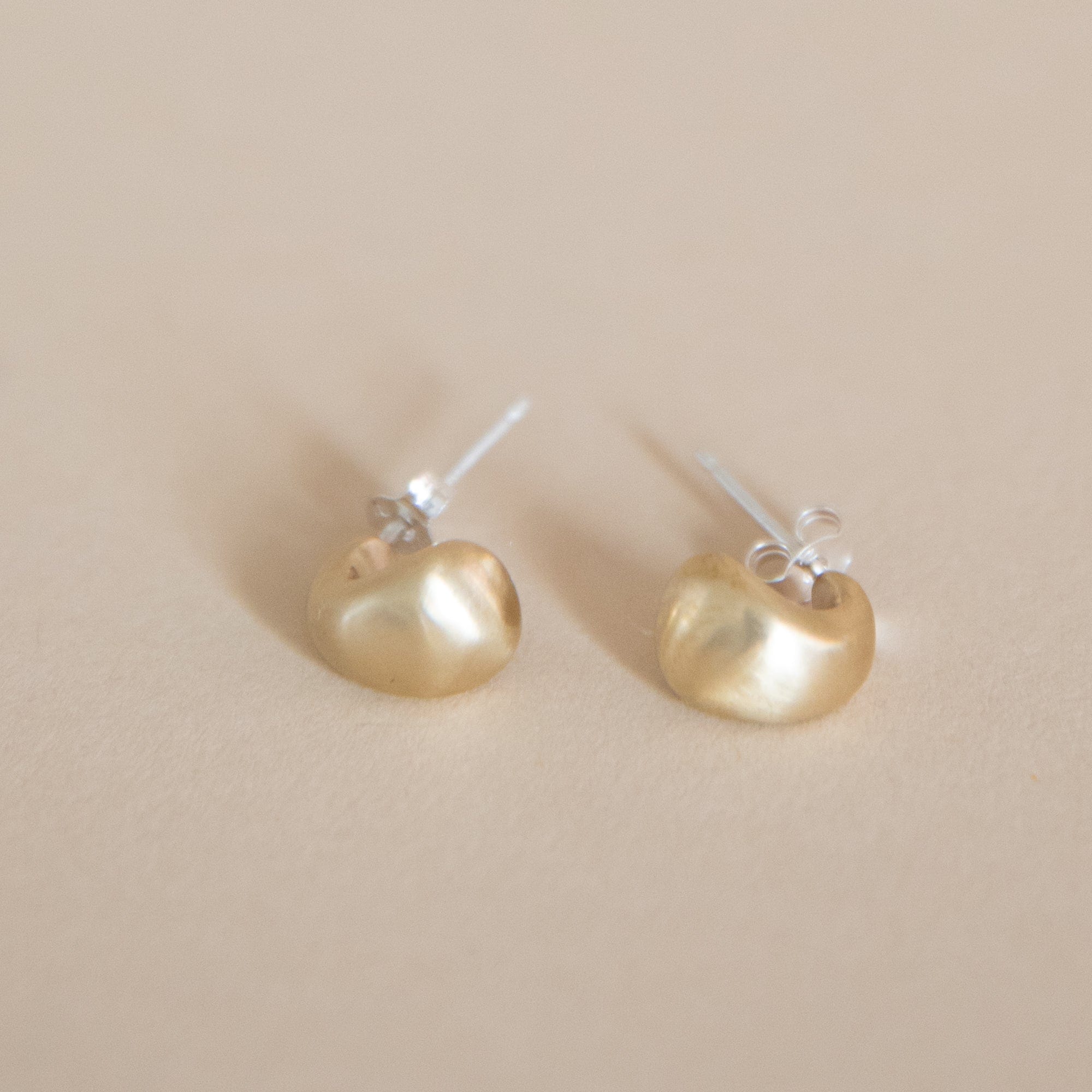 8.6.4 Earrings Mini Drop Hoops in Brass