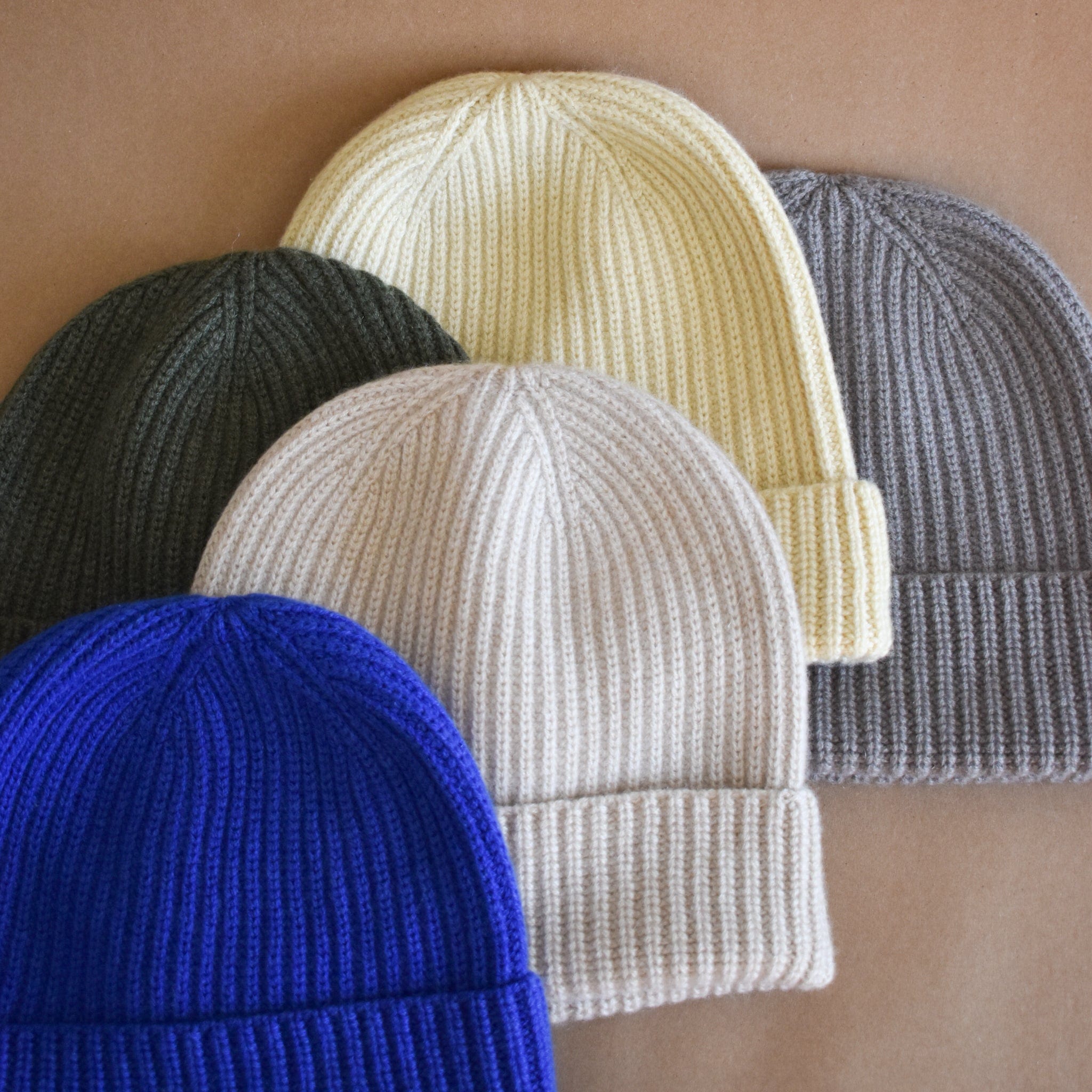 8.6.4 Hats Cashmere Ribbed Beanie