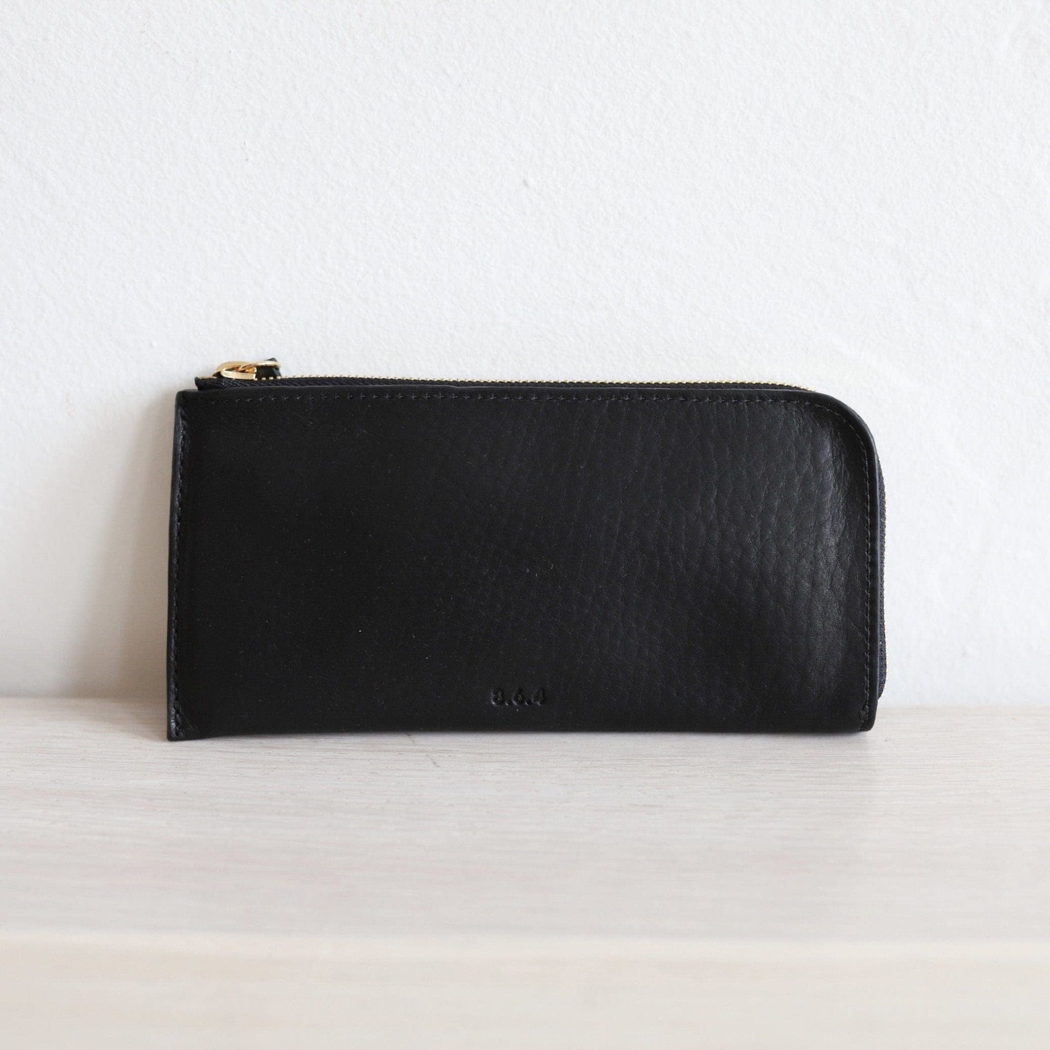 8.6.4 Wallets Black Long Leather Wallet