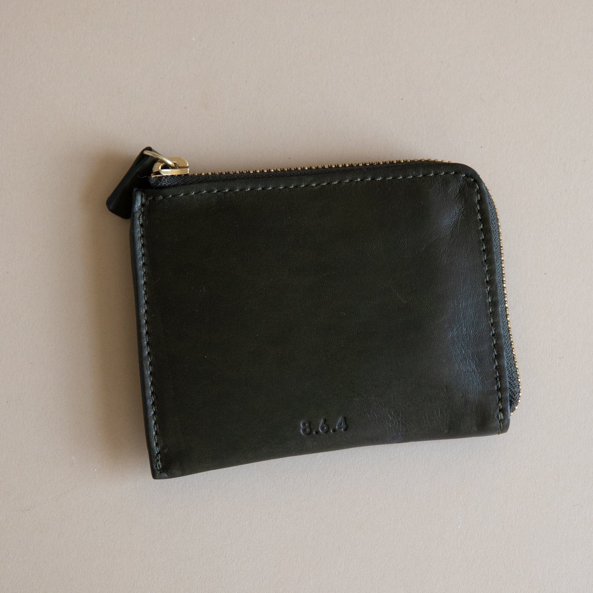 8.6.4 Wallets Military Green Short Leather Wallet