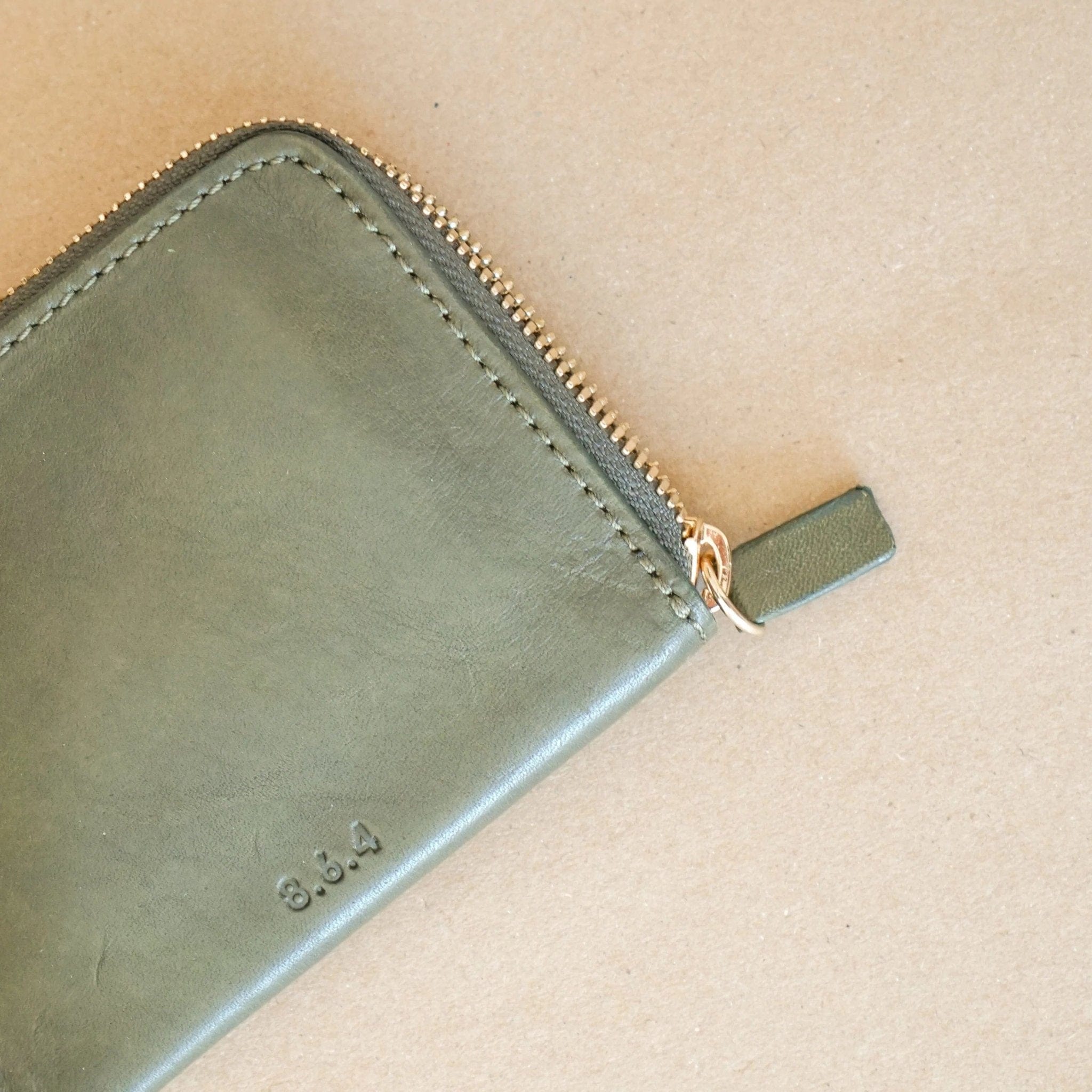 8.6.4 Wallets Military Green Short Leather Wallet