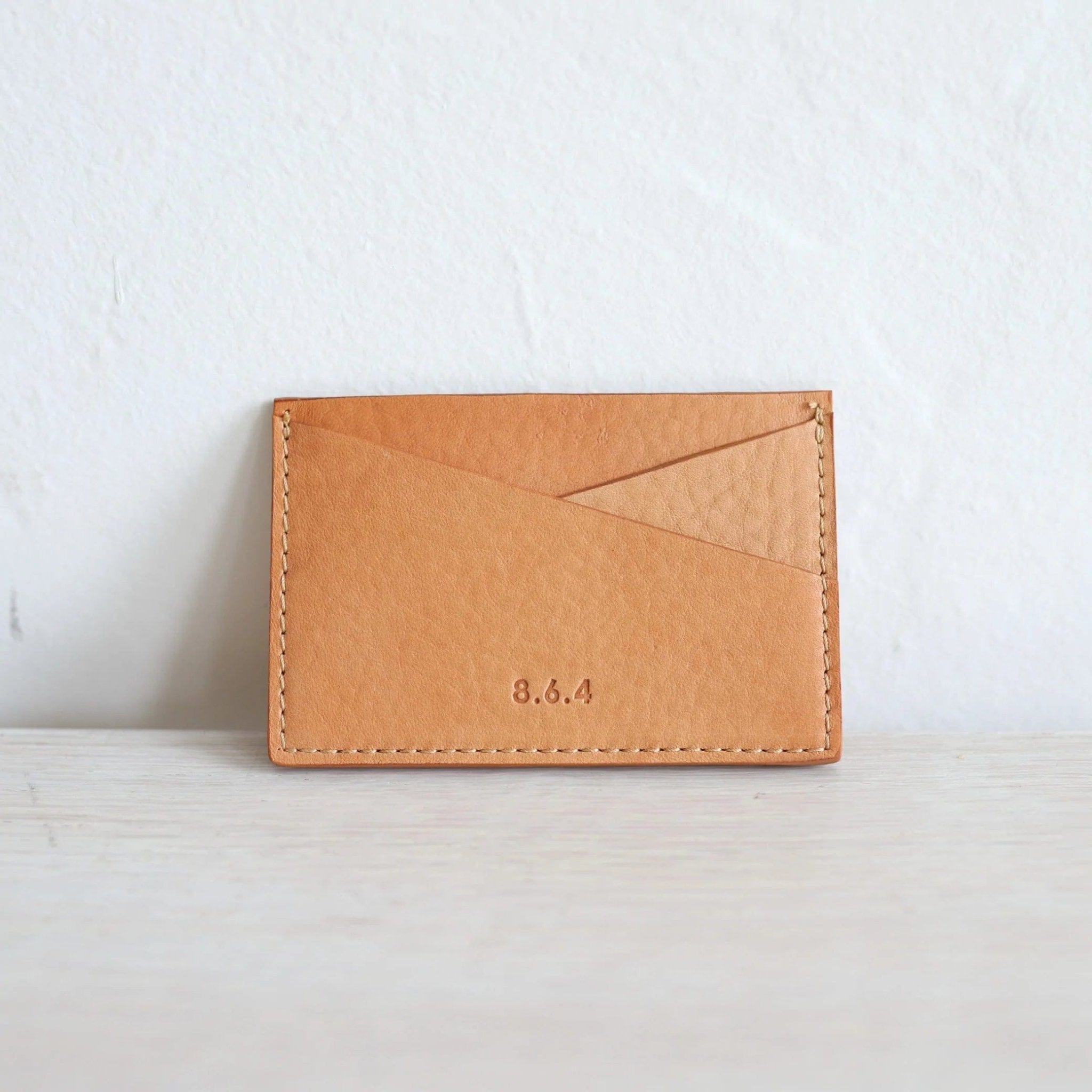 8.6.4 Wallets Tan Criss Cross Card Holder