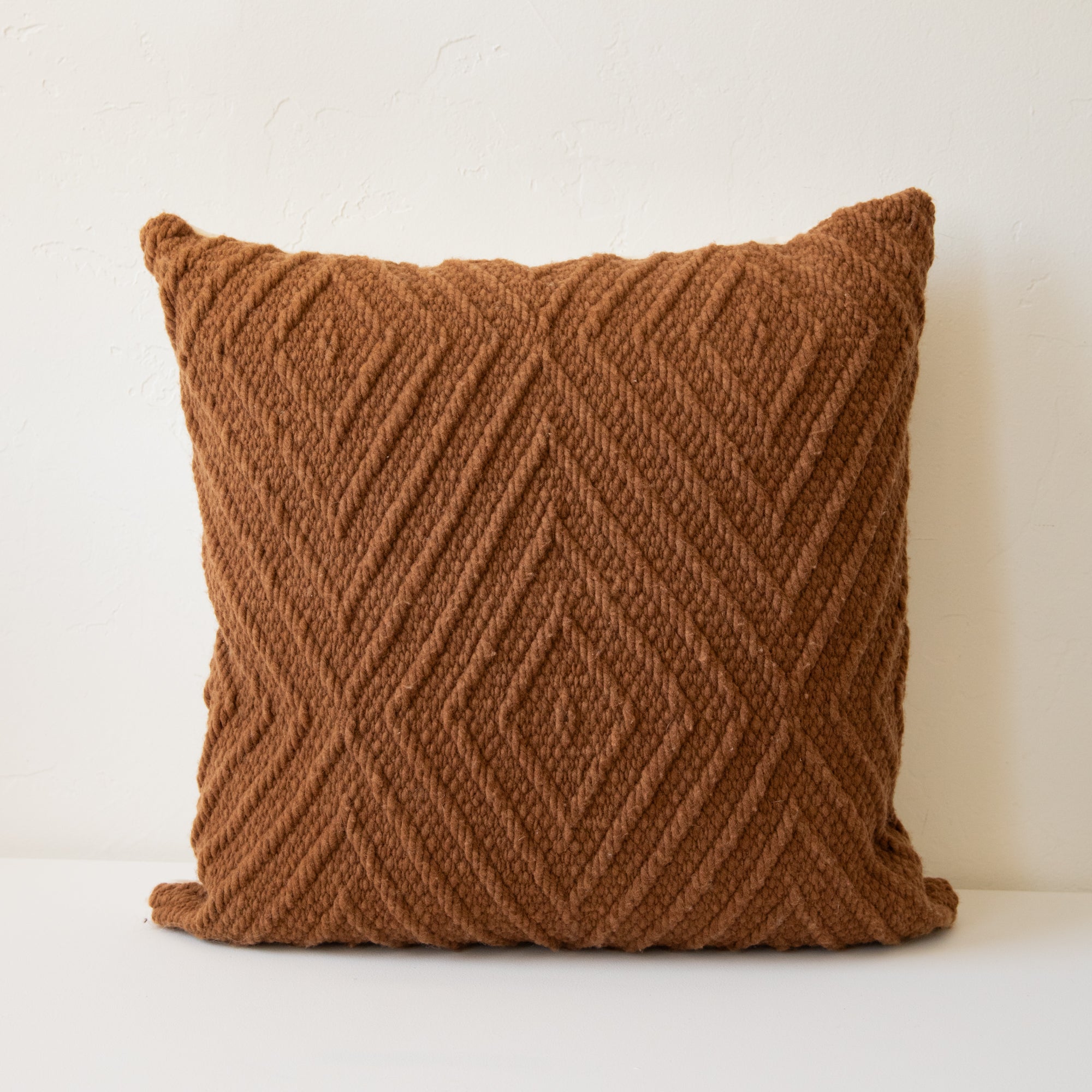 Tierra Pillow in Chestnut