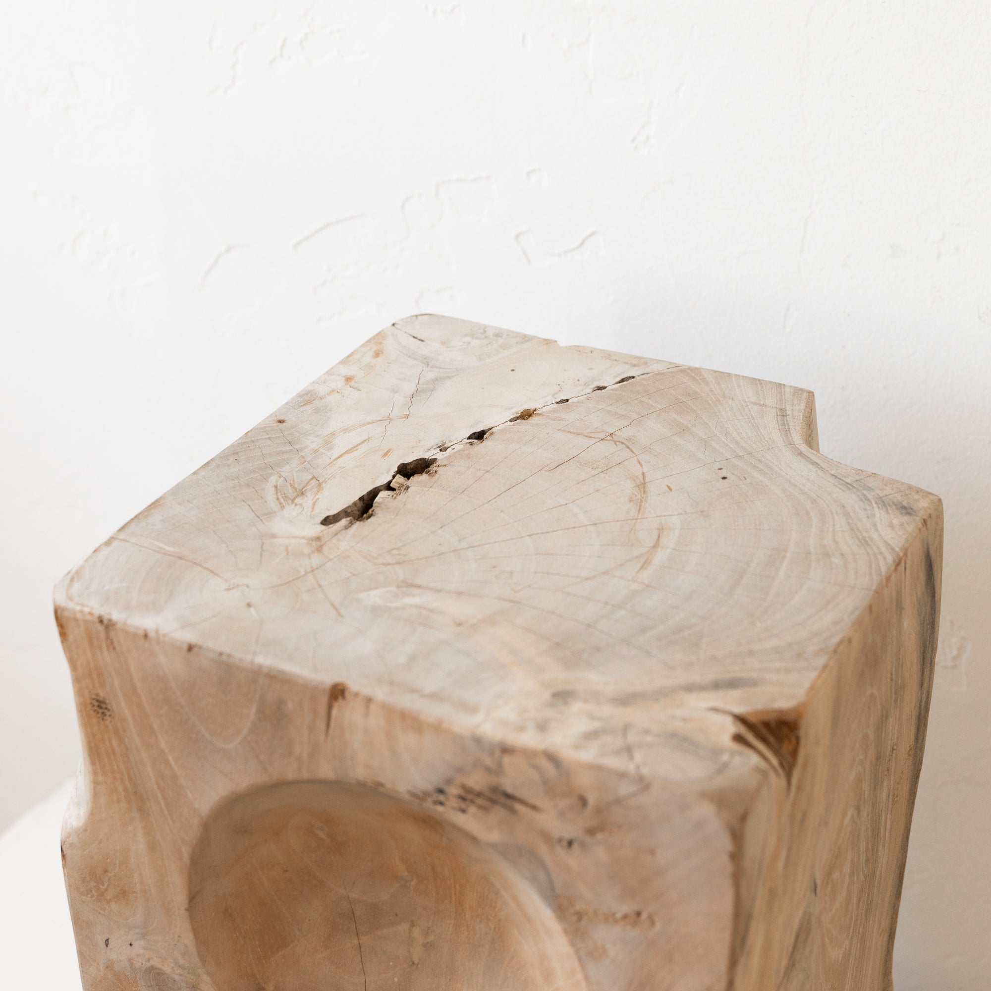 Weathered Teak Stump