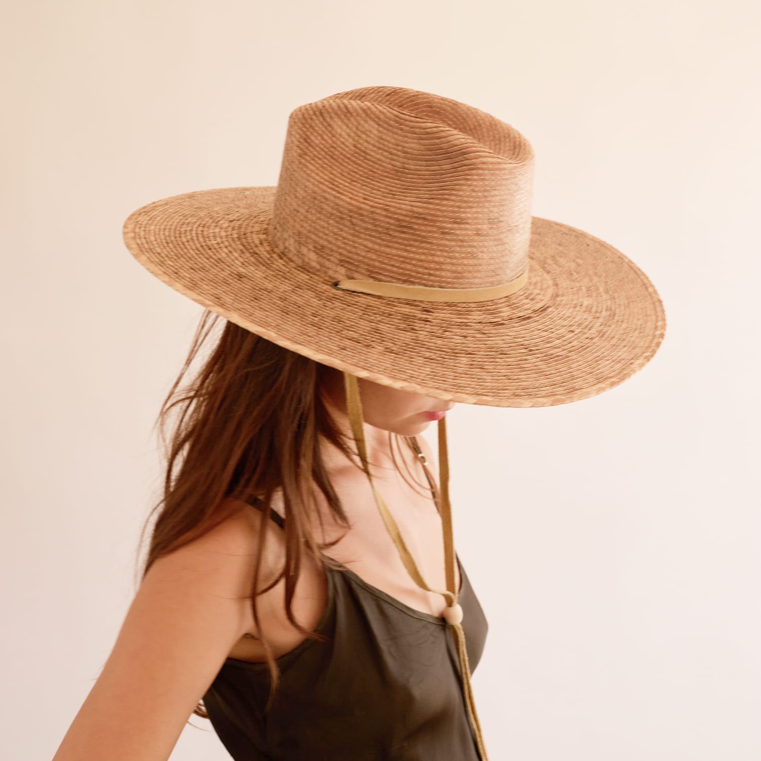 Flat Brim Hat by Abby Arad
