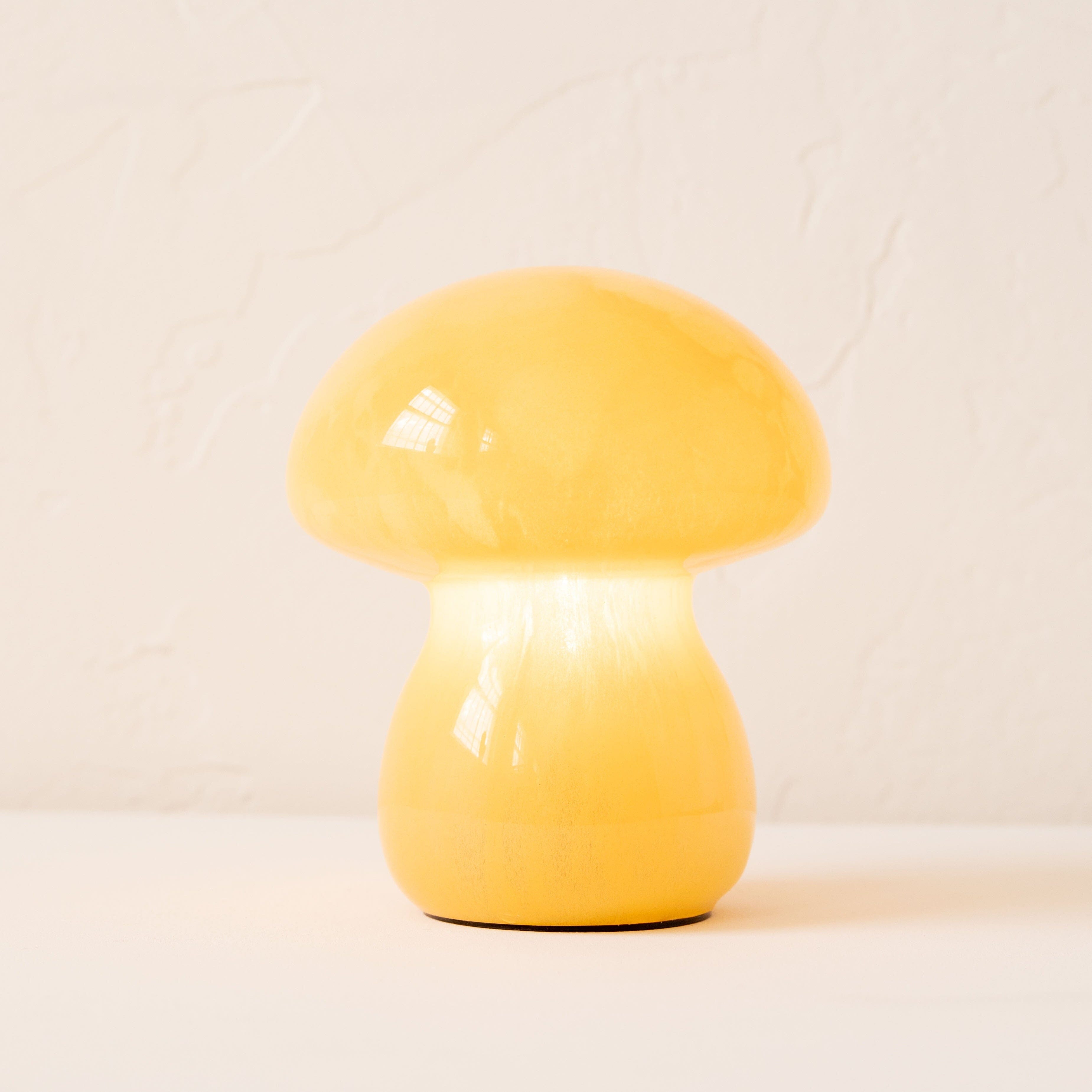 Abigail Ahern Lamps Goldenrod Mushroom Lamp