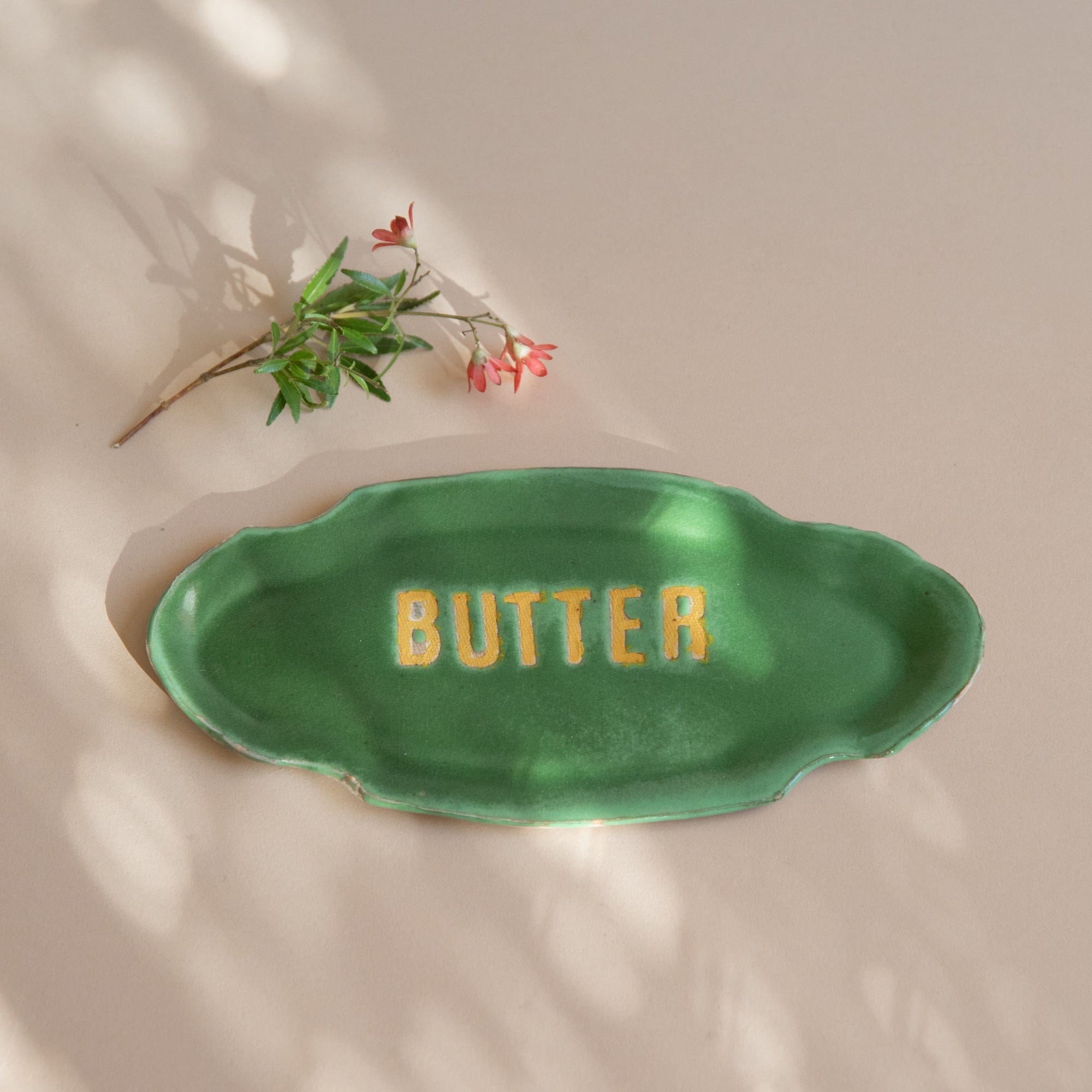 Abra Edelman Trays + Catchalls Butter Dish by Abra Edelman