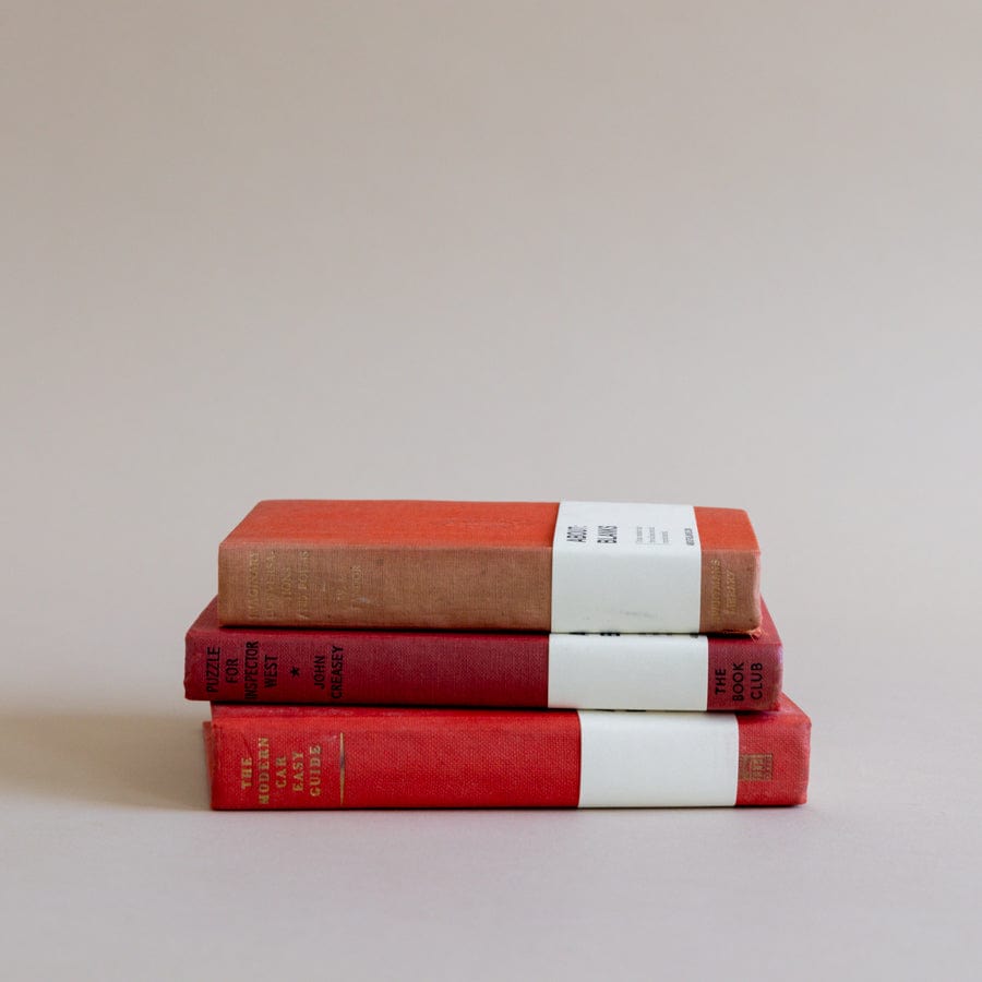 All About Blanks Stationery + Notebooks Red Vintage Sketchbook