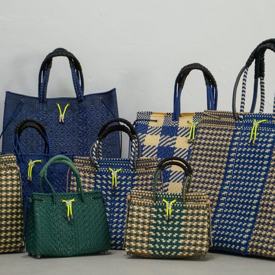 All The Things Bag in Espiga Strip Azul - +COOP