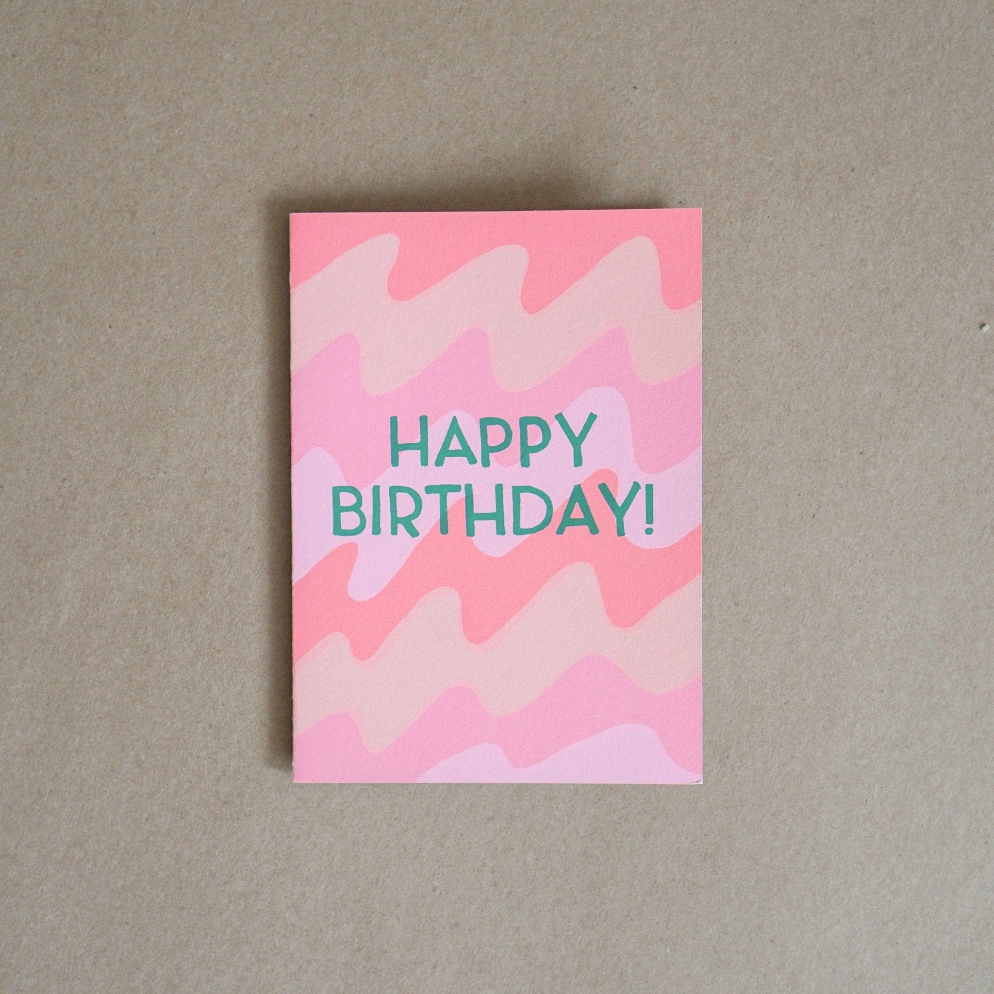 ALPHABET STUDIOS Greeting Cards Birthday Waves Card